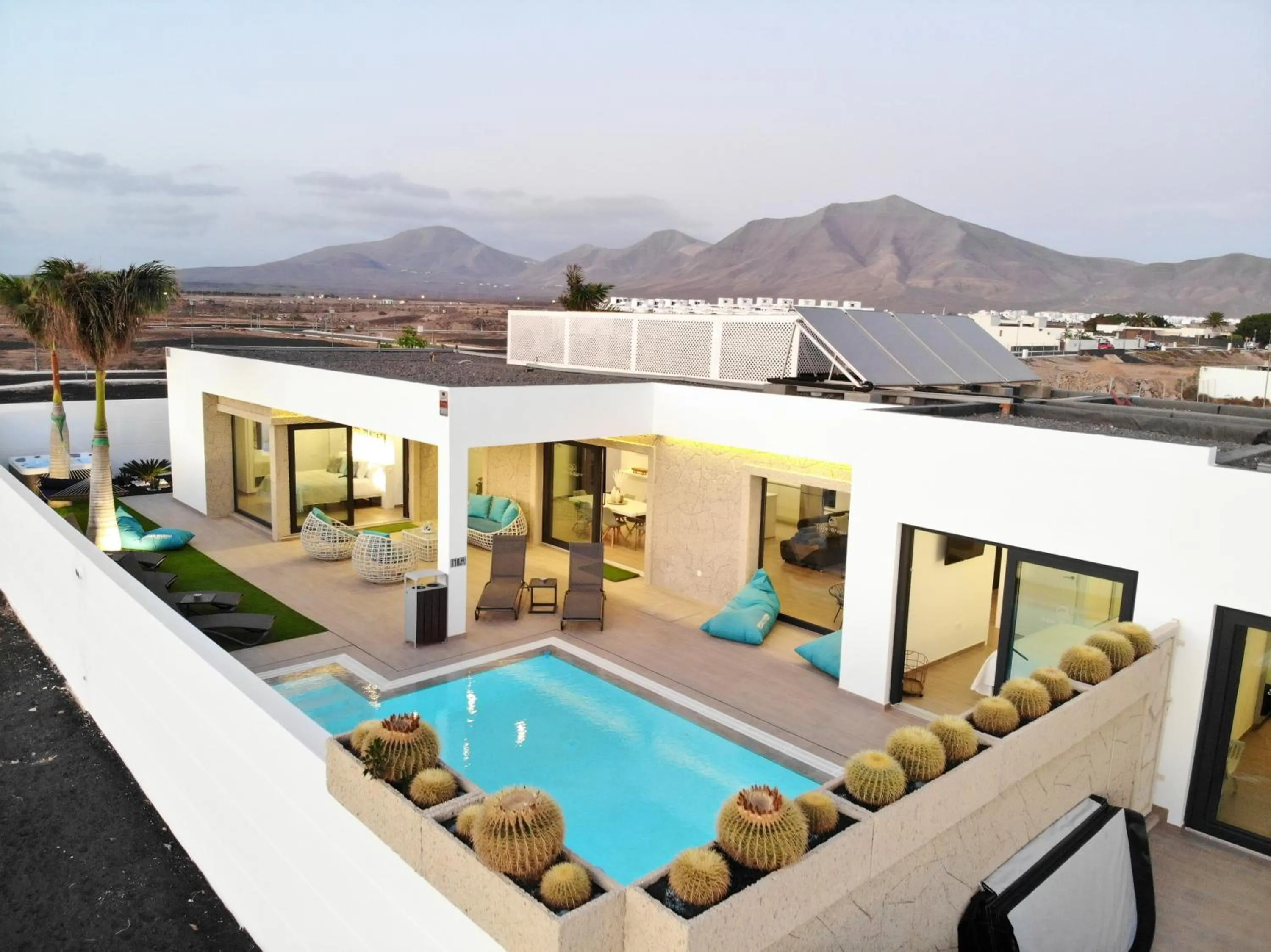 Swimming pool in Sea Breeze Villas Lapa and Claca
