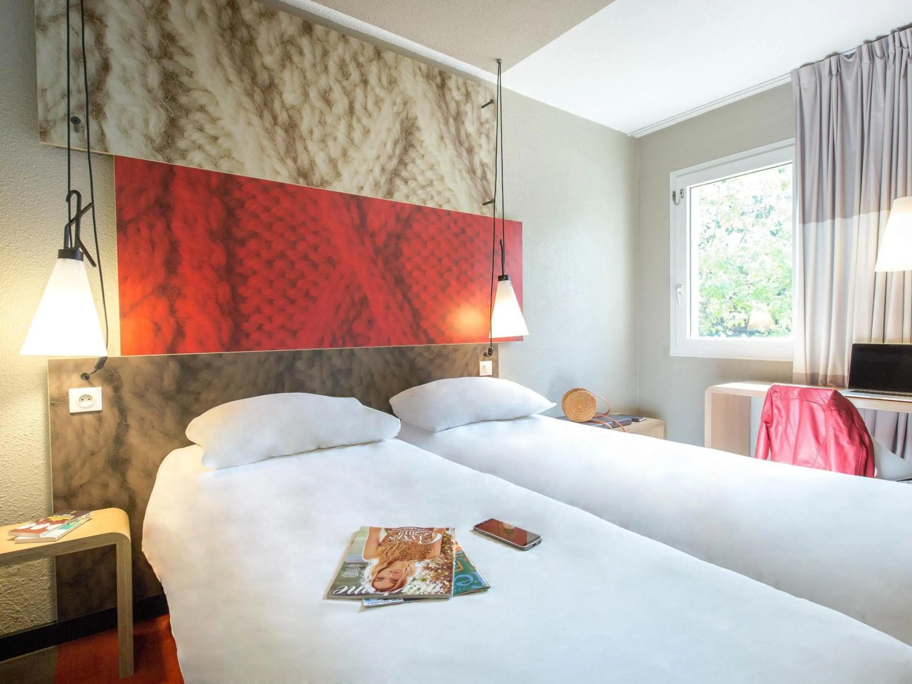 Bedroom, Bed in ibis Brignoles Provence Verte