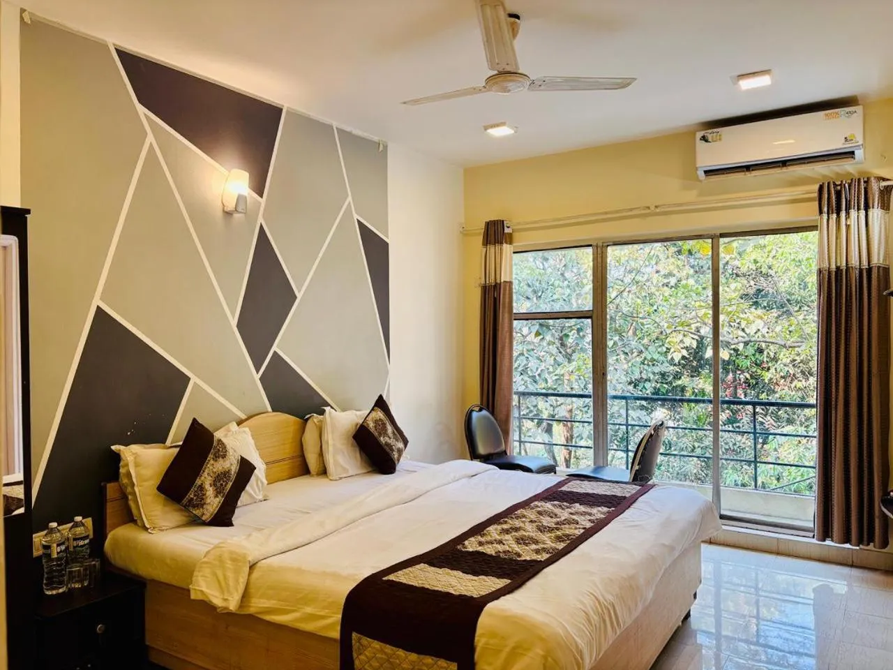 Bed in Rajdhani Resort Lonavala