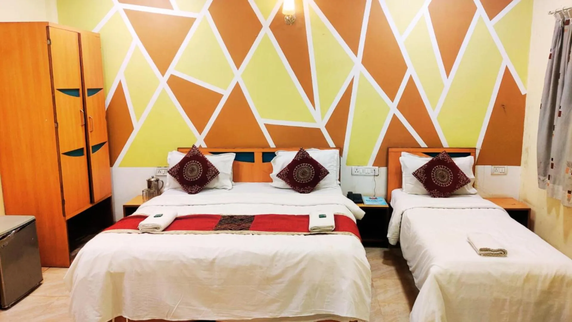 Bedroom, Bed in Rajdhani Resort Lonavala