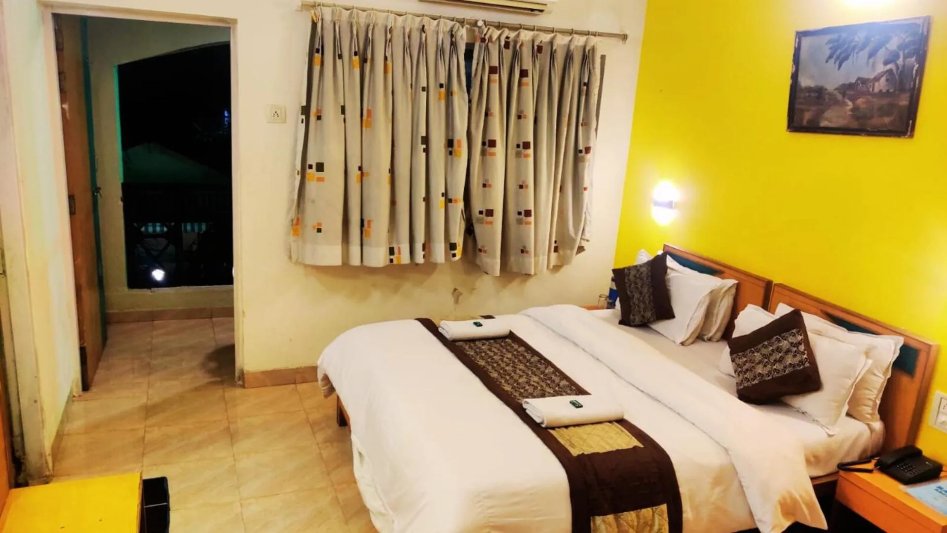 View (from property/room), Bed in Rajdhani Resort Lonavala