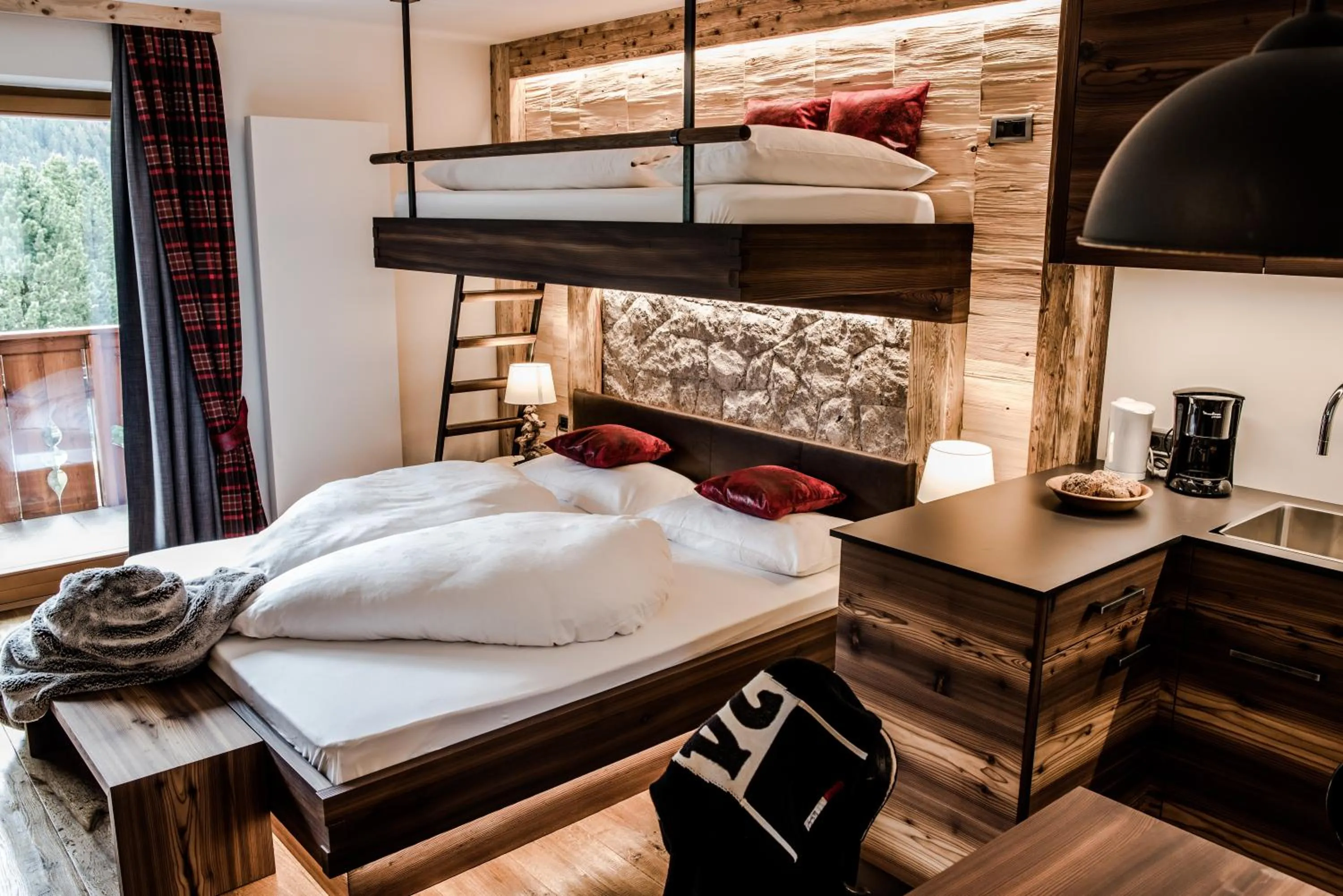 Bed in Garni Residence Soraiser