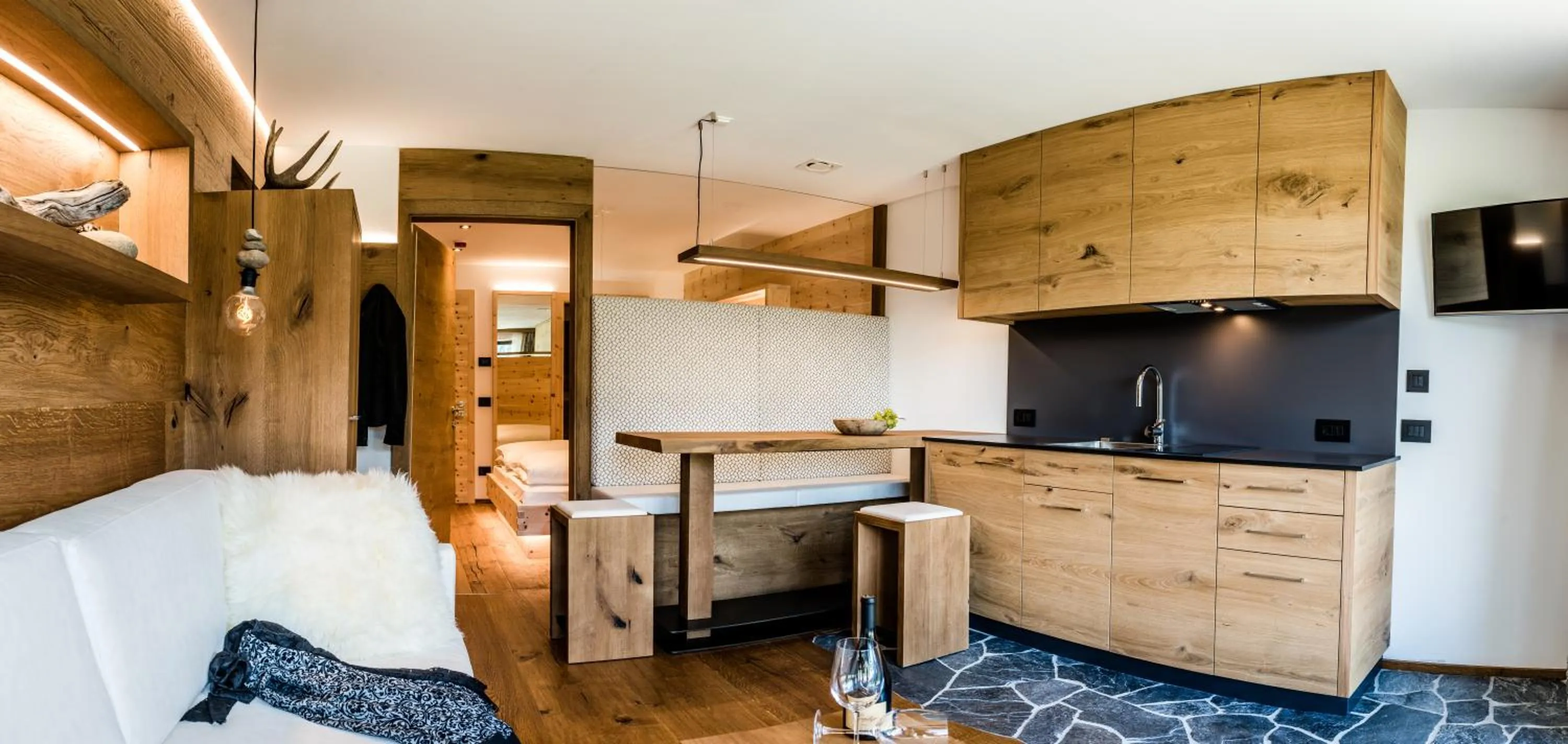 Living room in Garni Residence Soraiser