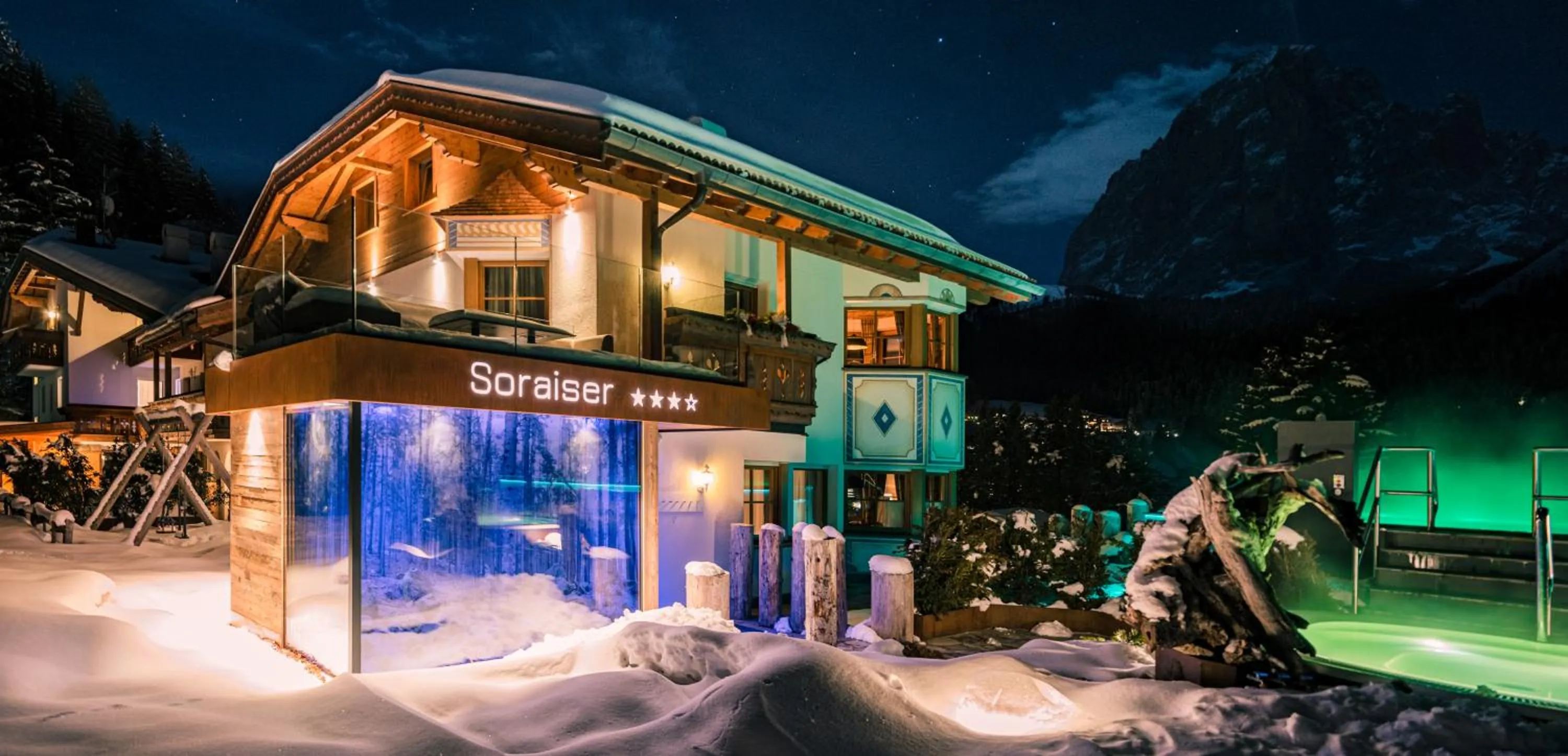 Night in Garni Residence Soraiser