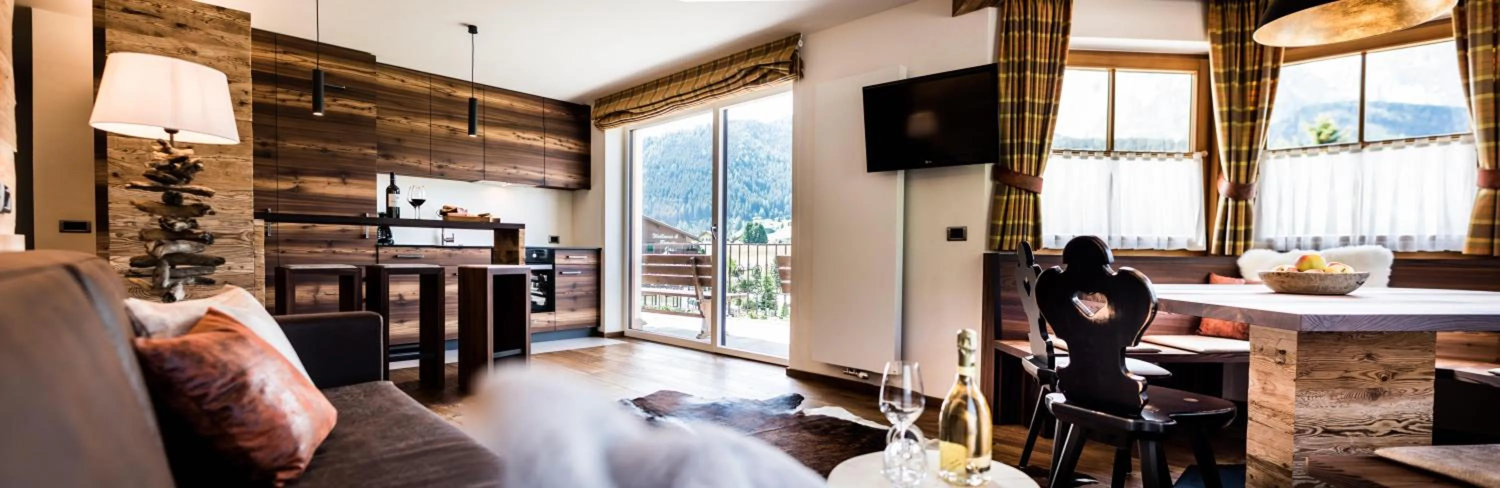 Kitchen or kitchenette in Garni Residence Soraiser