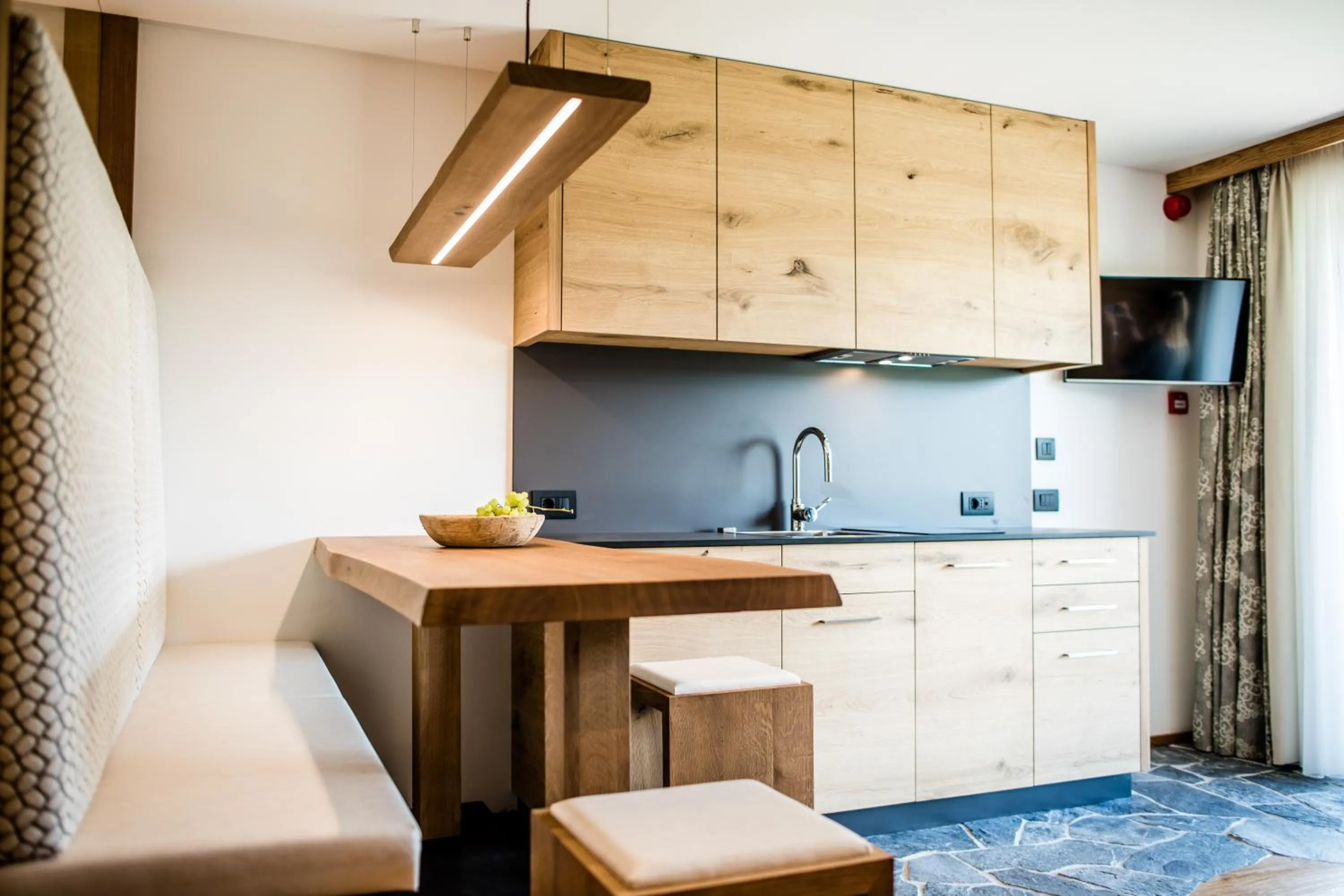 Kitchen or kitchenette in Garni Residence Soraiser