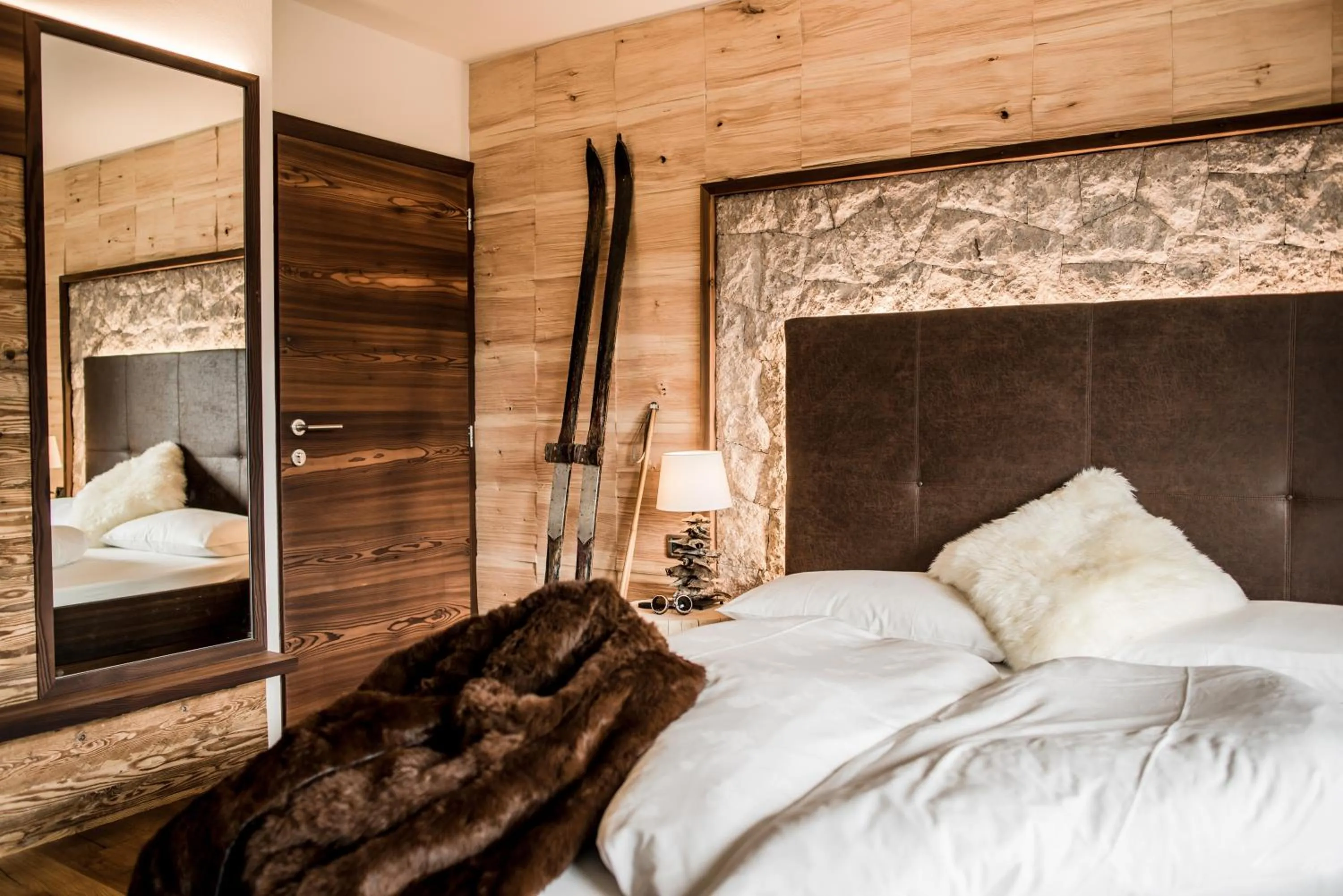 Bed in Garni Residence Soraiser