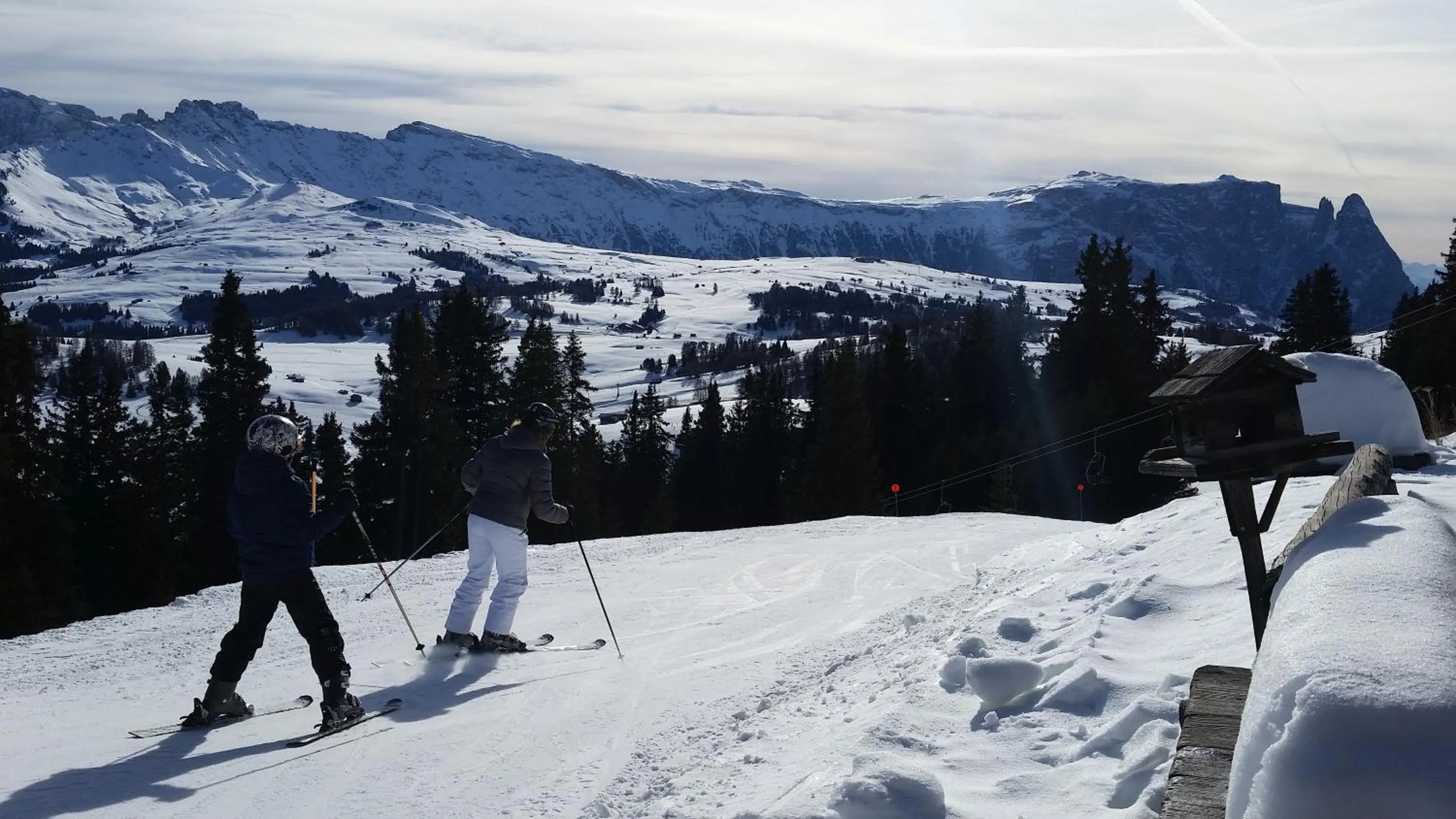 Skiing in Residence La Planta