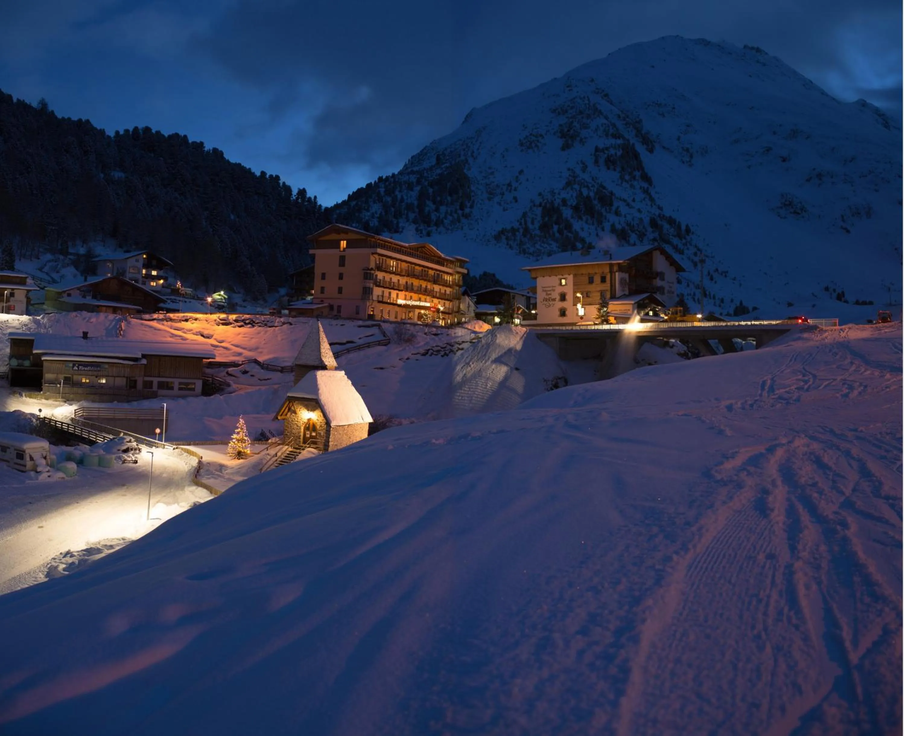 Property building in Hotel Alt Vent Tyrol