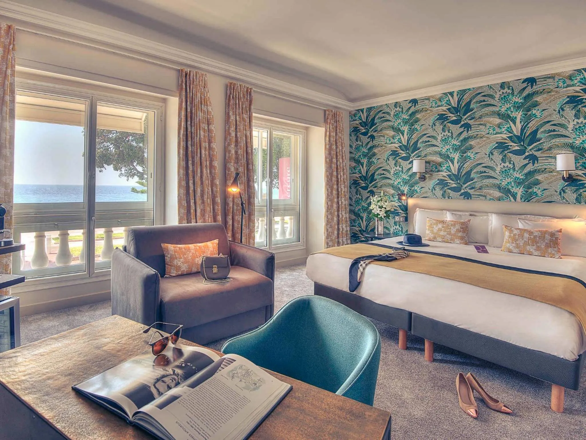 Bedroom, Bed in Mercure Nice Marché Aux Fleurs