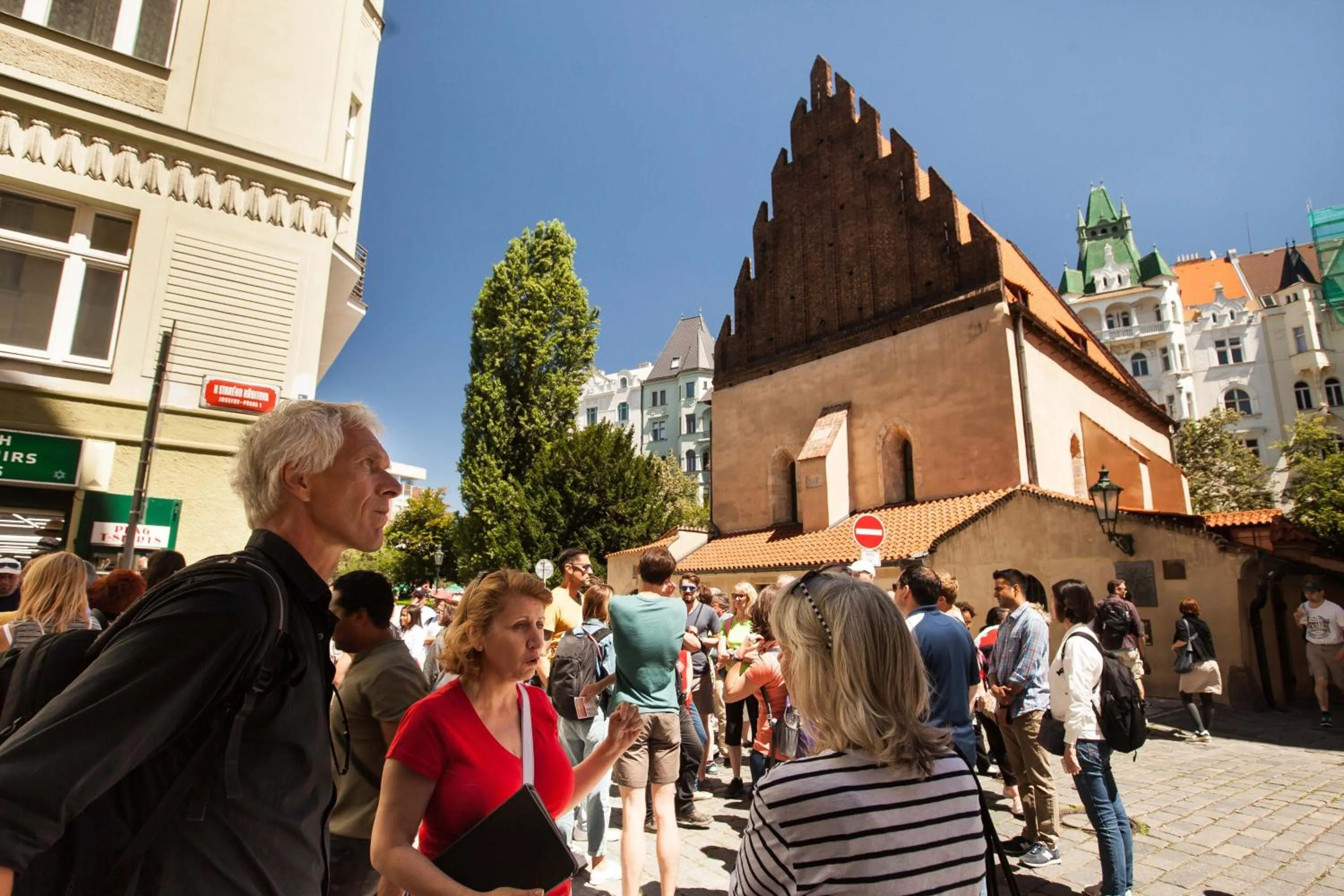 Hiking in Old Town Home Prague