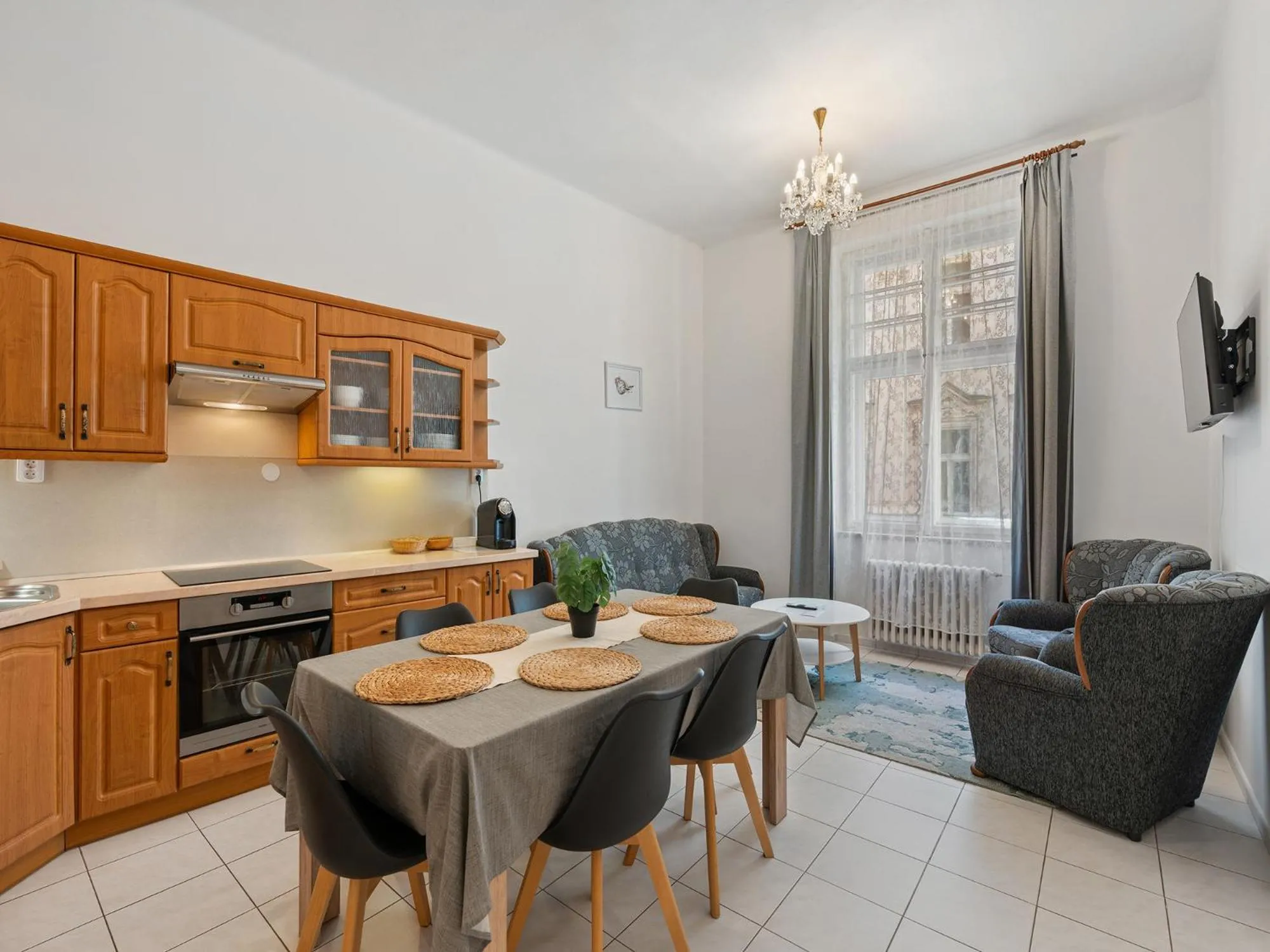 TV and multimedia in Old Town Home Prague
