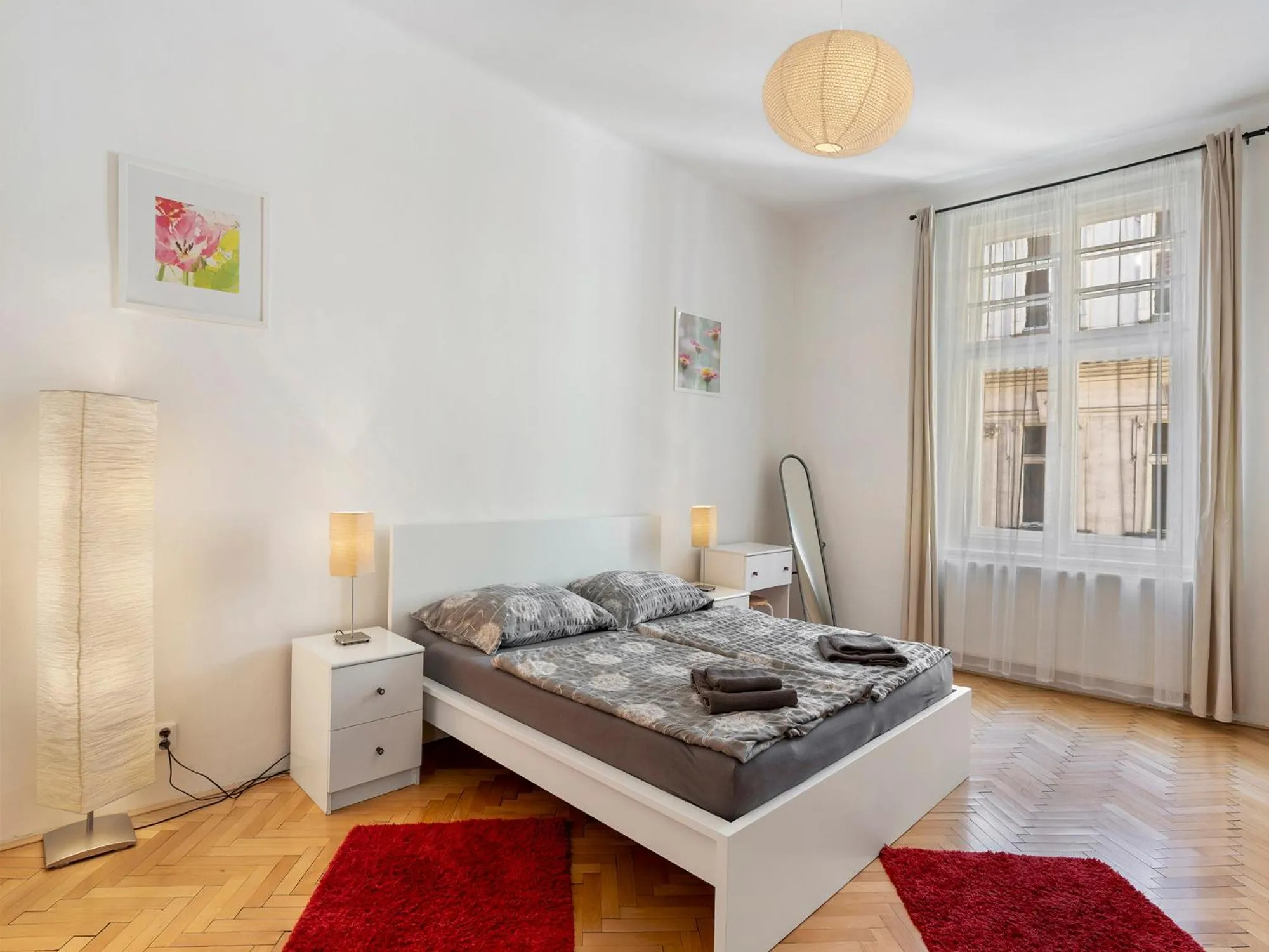 Bed in Old Town Home Prague