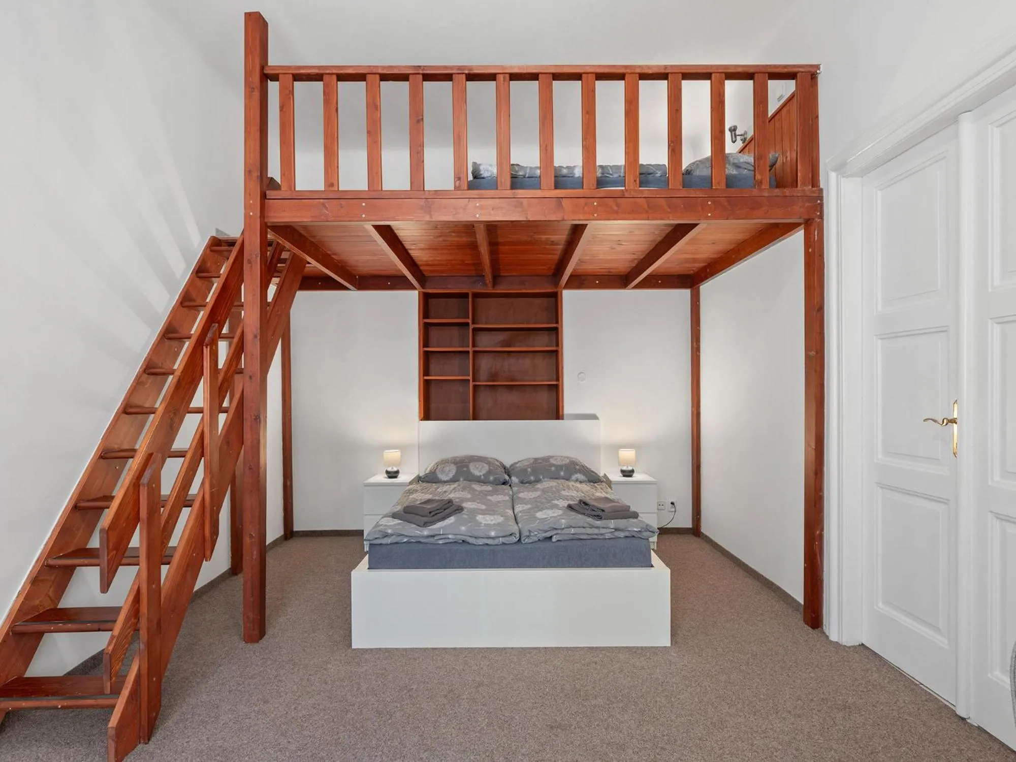 Bed in Old Town Home Prague