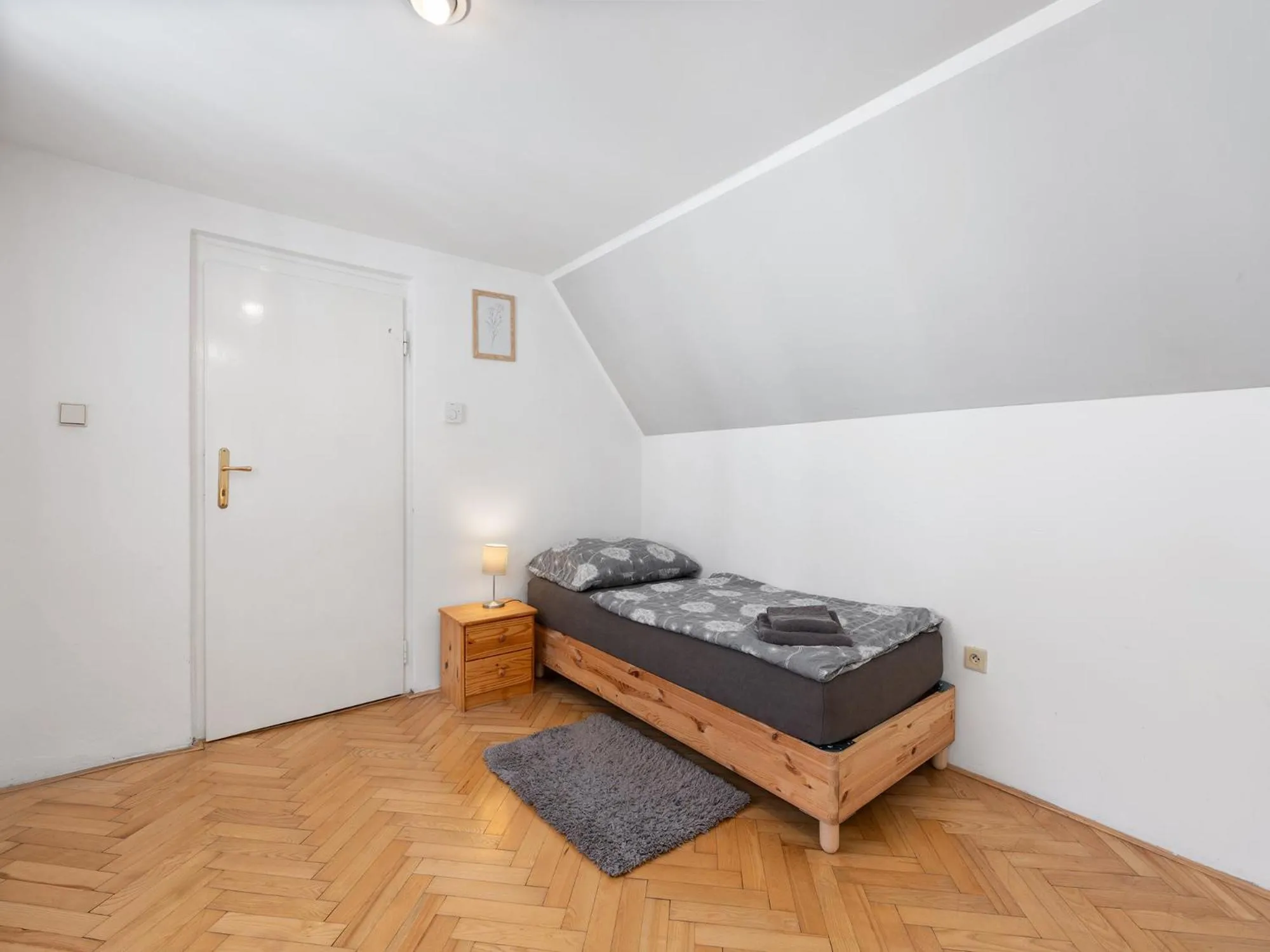 Bed in Old Town Home Prague