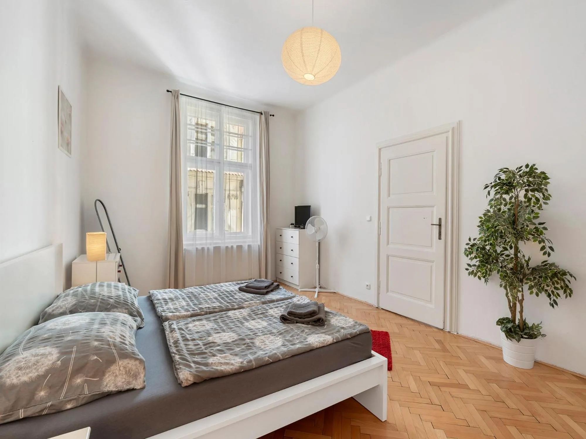 Bed in Old Town Home Prague