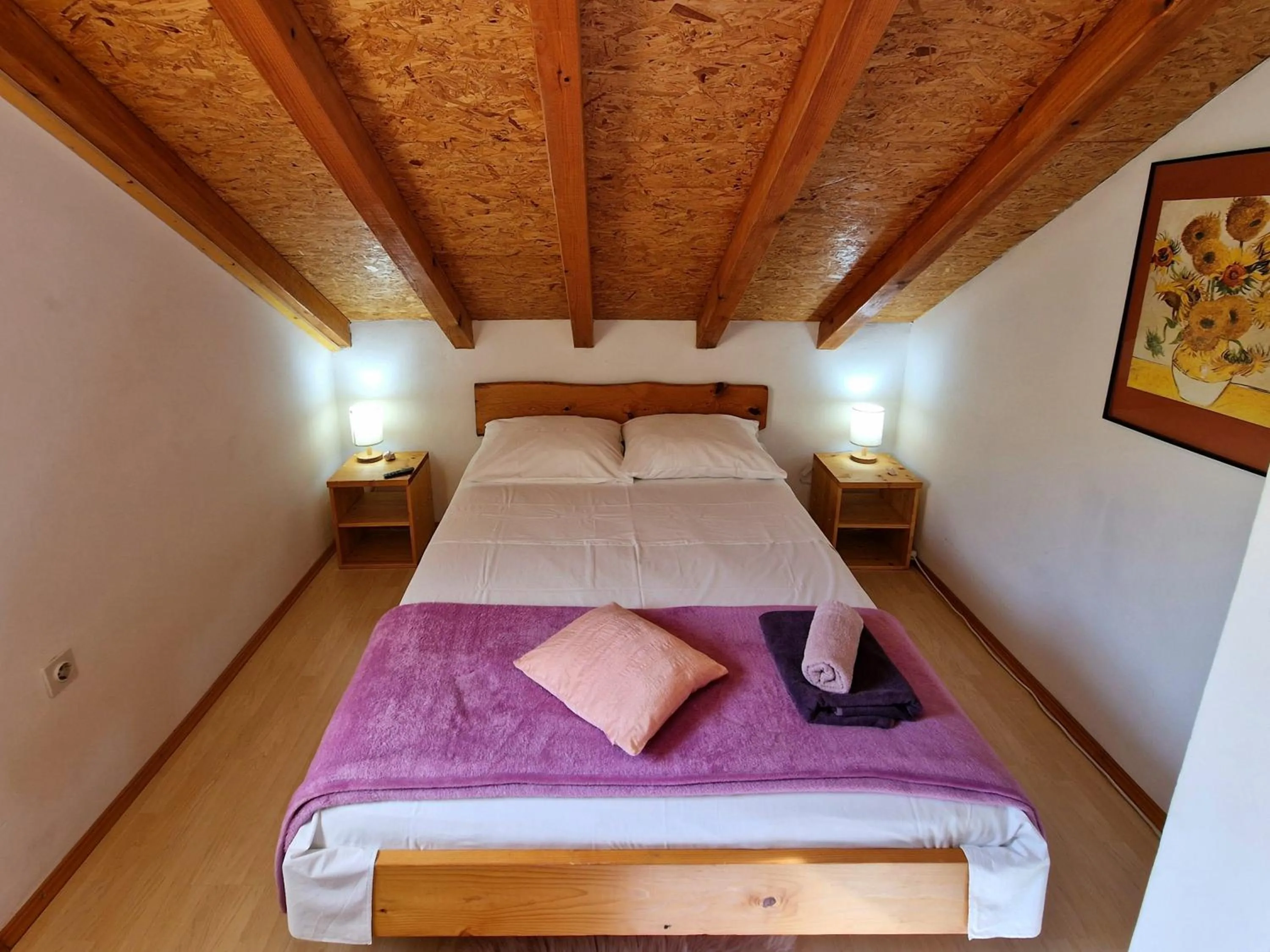 Bedroom, Bed in Holiday home Maslinova