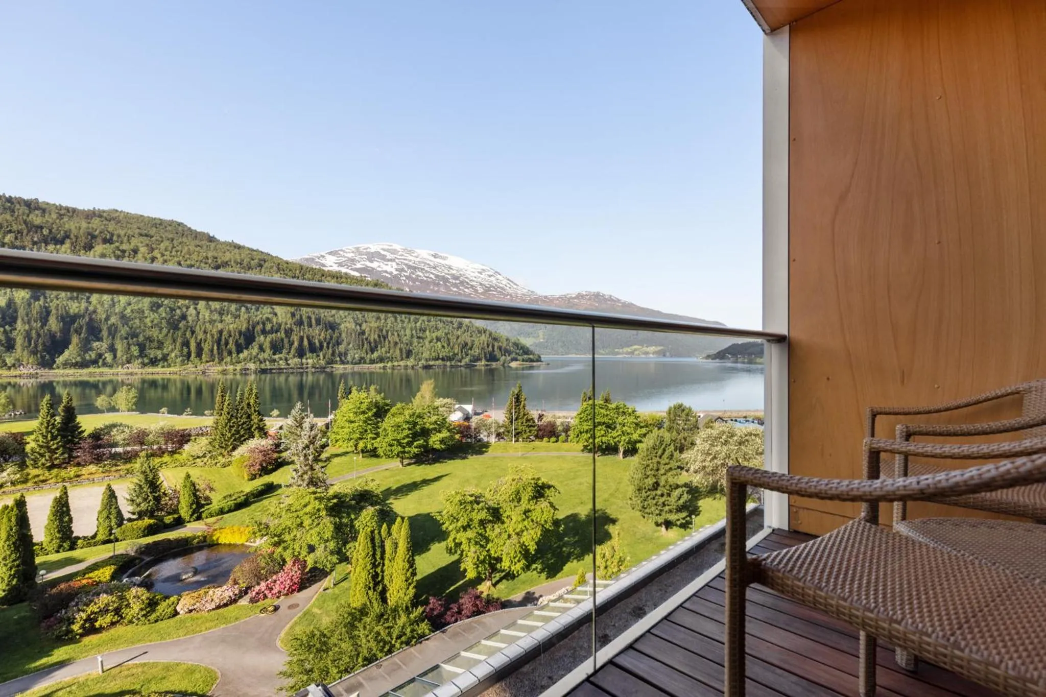 Balcony/Terrace in Hotel Alexandra Loen