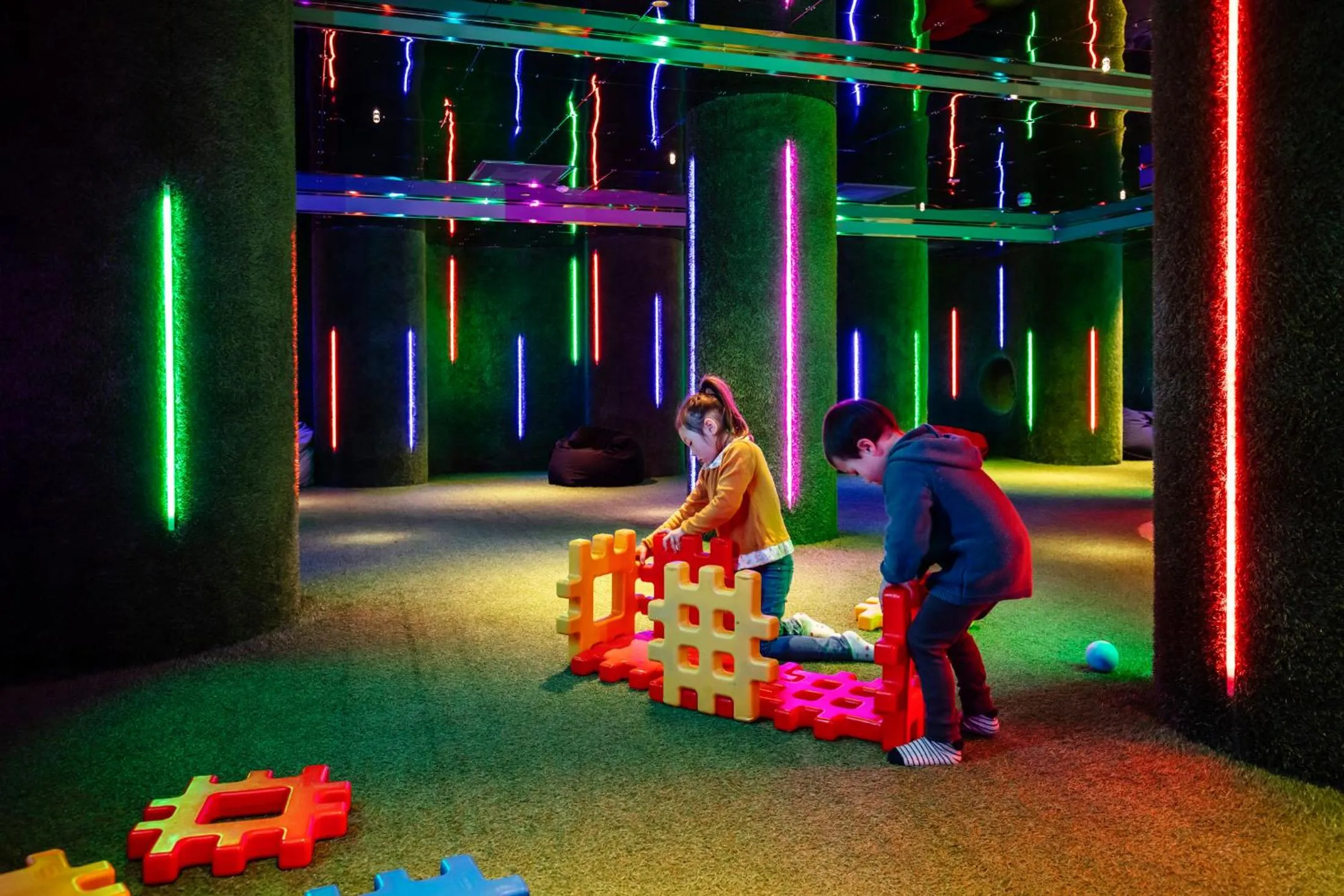 Children play ground in Hotel Alexandra Loen