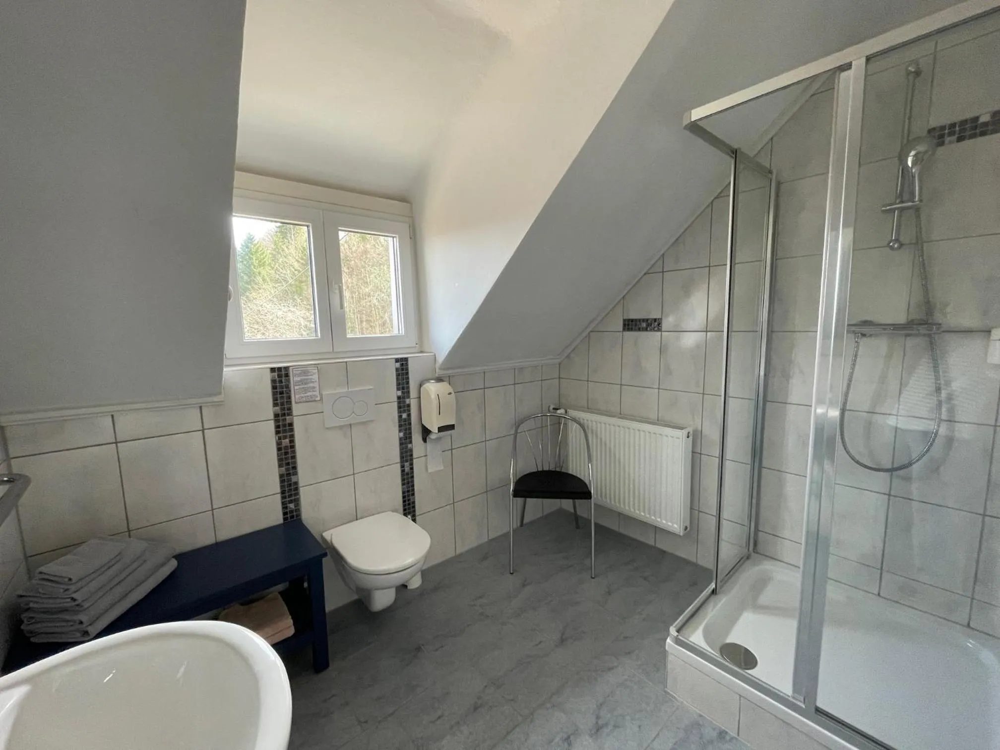 Bathroom in Gasthof Martinihof