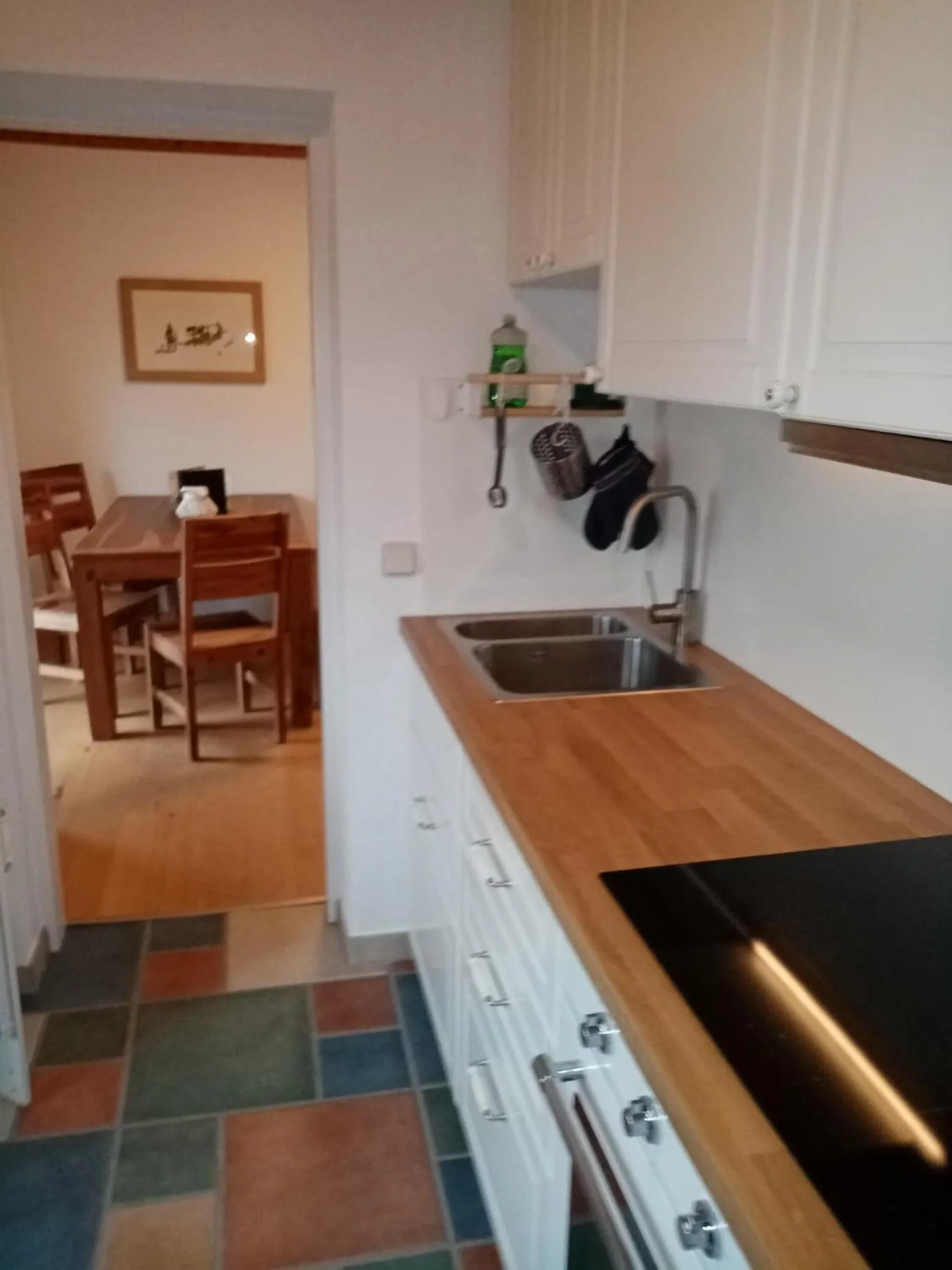 Kitchen or kitchenette in Gasthof Martinihof