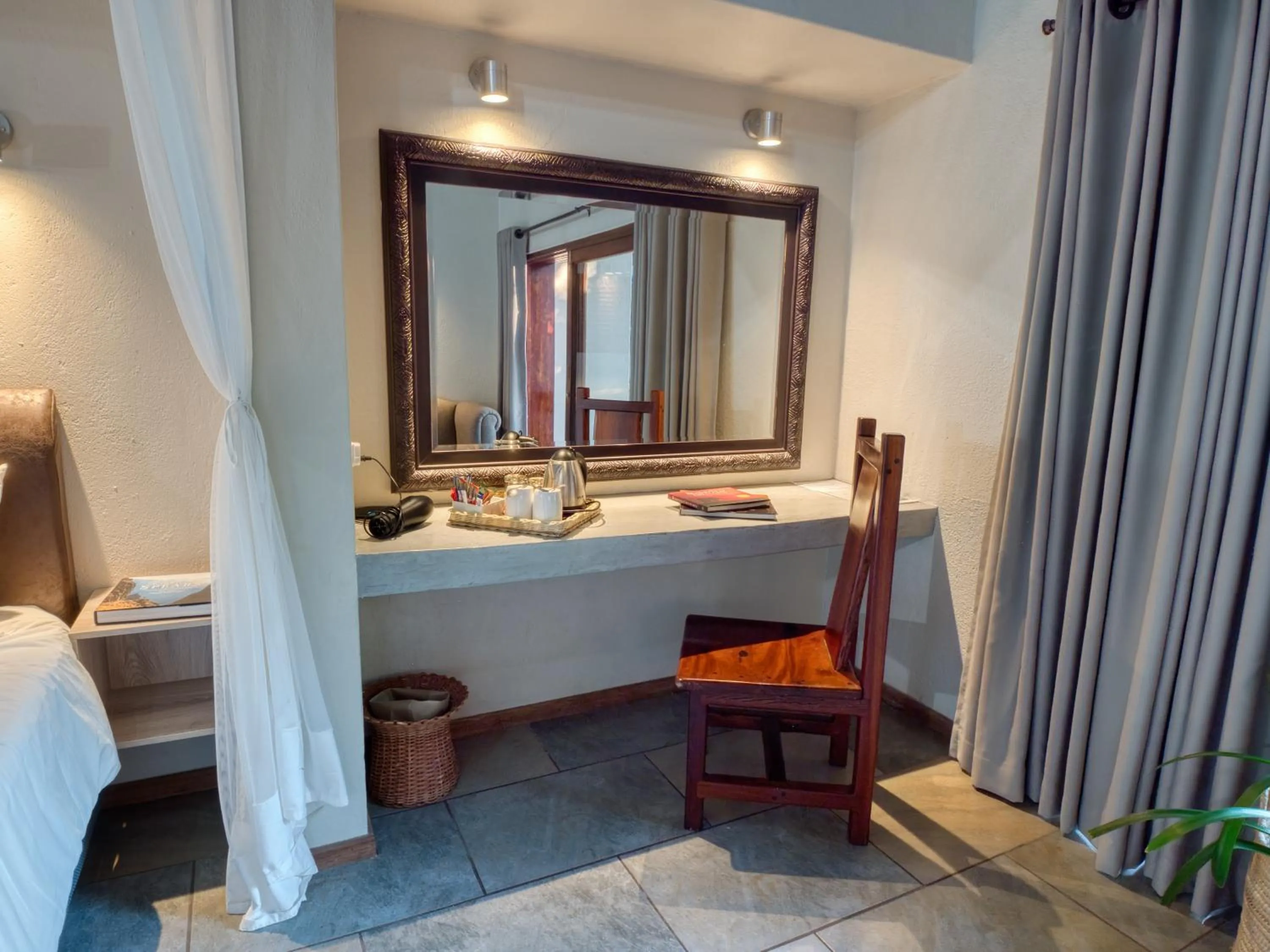 Bedroom in Umbhaba Eco Lodge