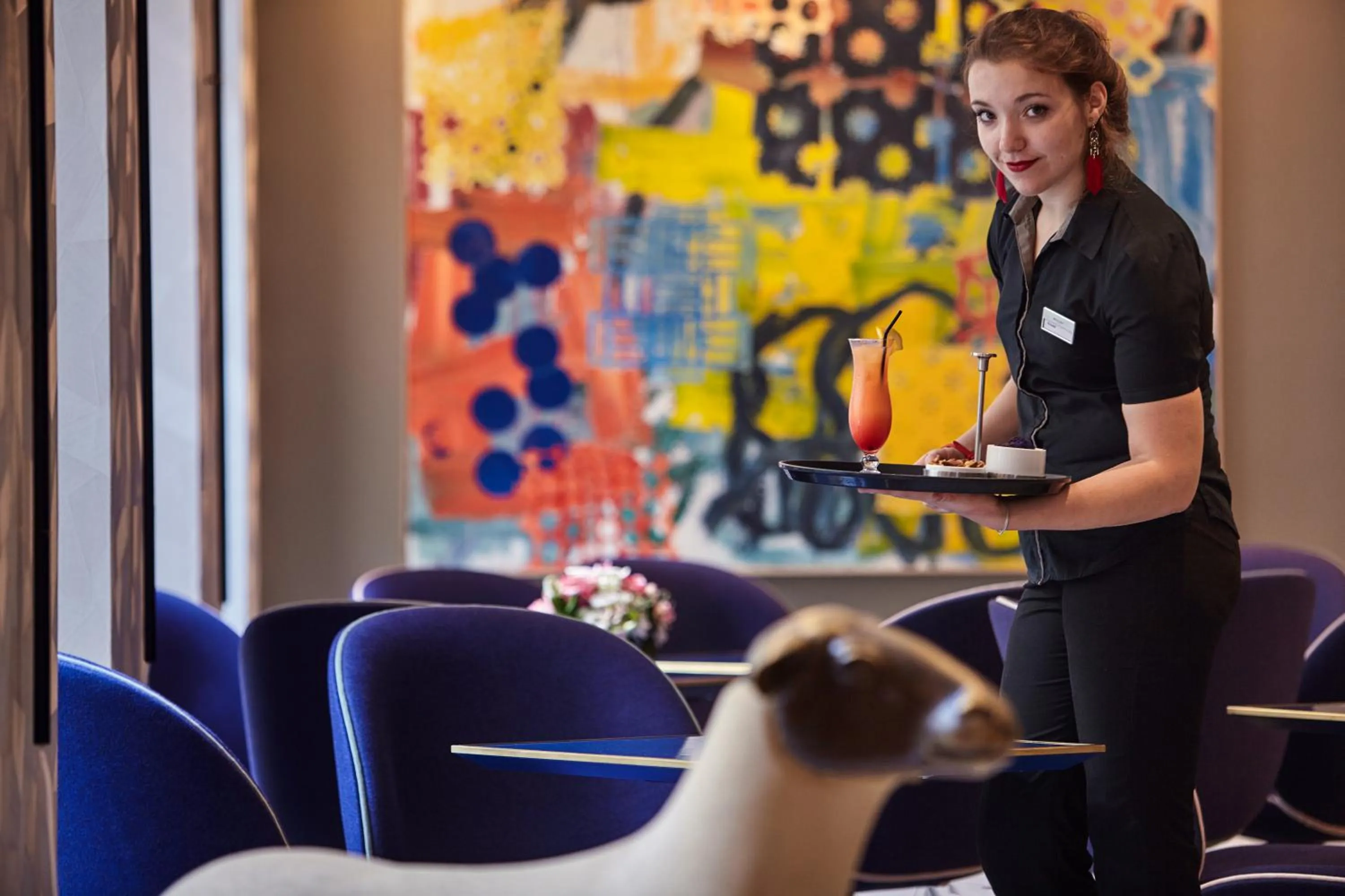 Lounge or bar in Mercure Paris Opera Garnier Hôtel & Spa