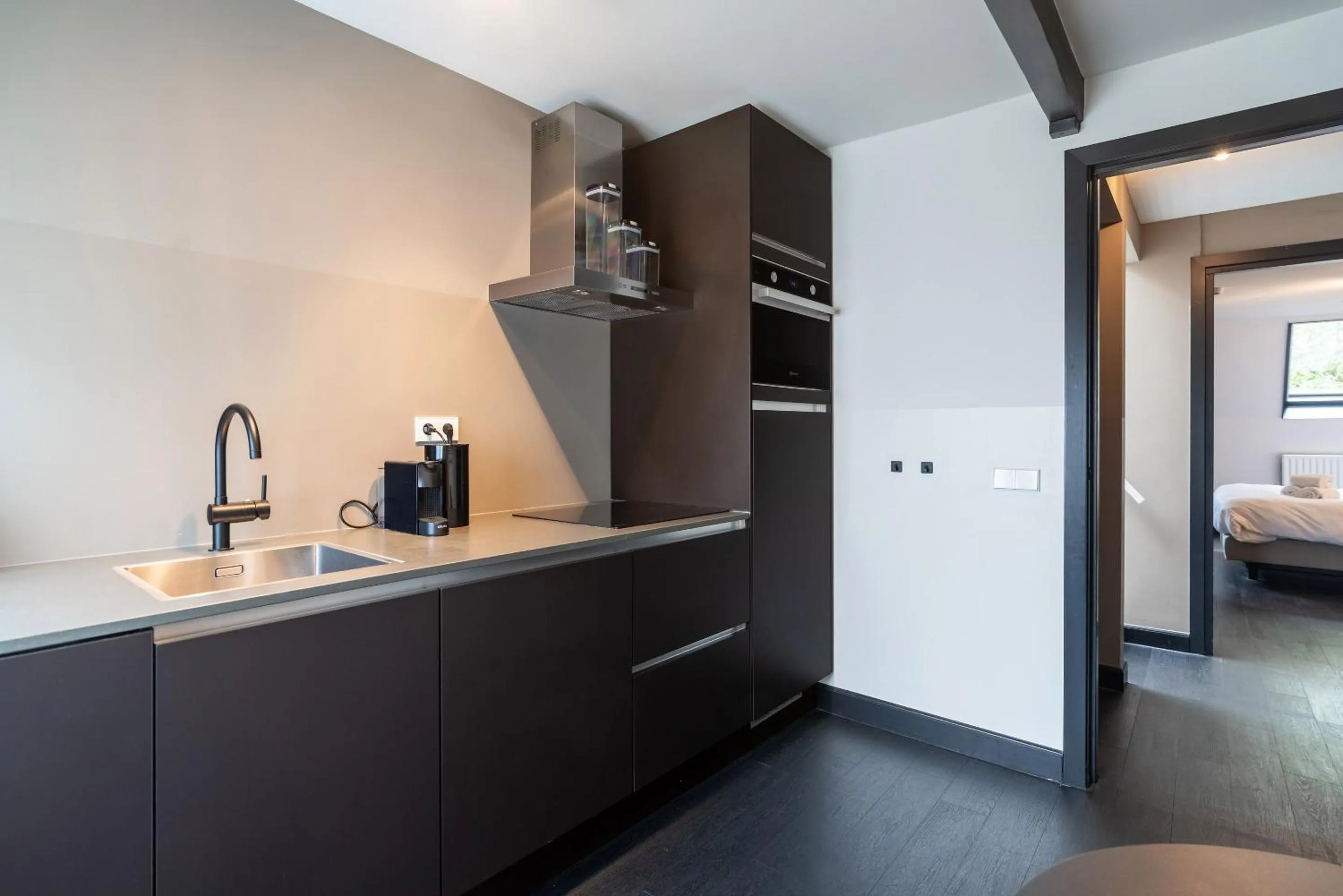 kitchen, Bed in The Hunfeld