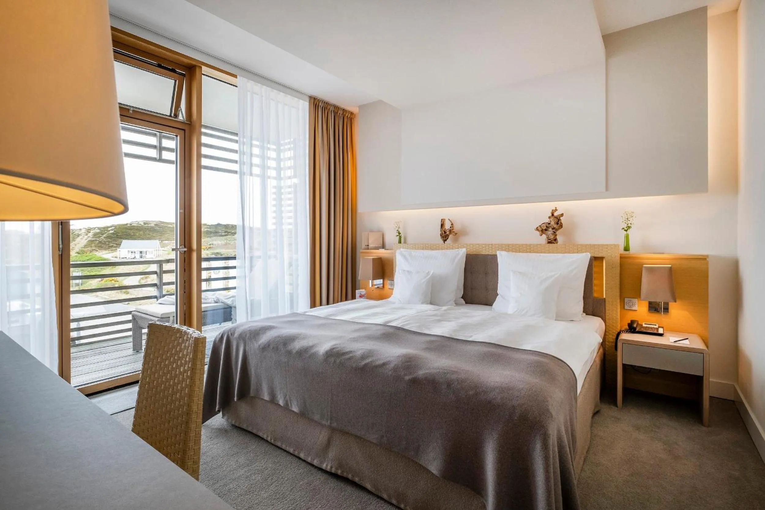 Bed in BUDERSAND Hotel - Golf & Spa - Sylt