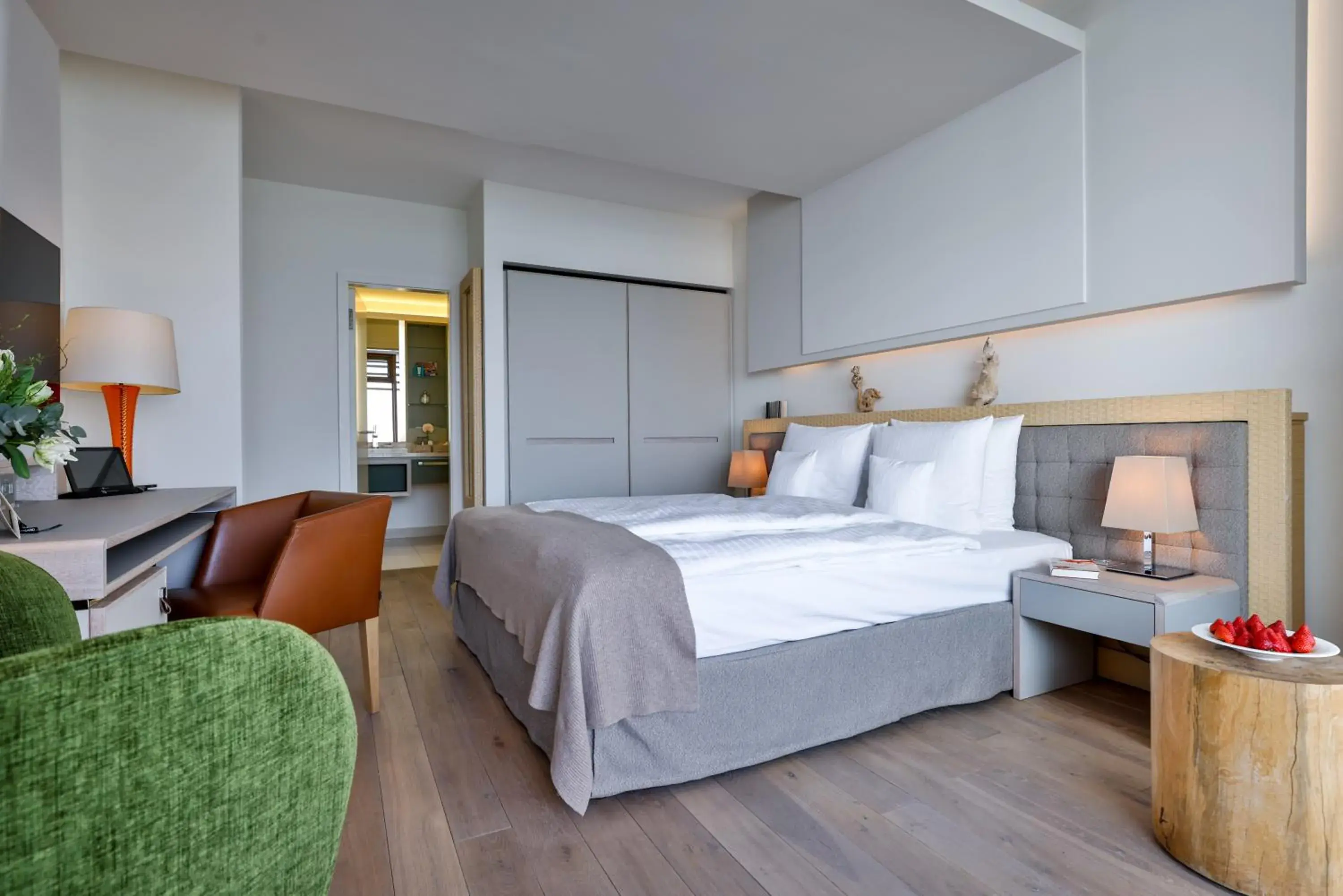 Double Room with Sea View in BUDERSAND Hotel - Golf & Spa - Sylt Double Room with Sea View in BUDERSAND Hotel - Golf & Spa - Sylt