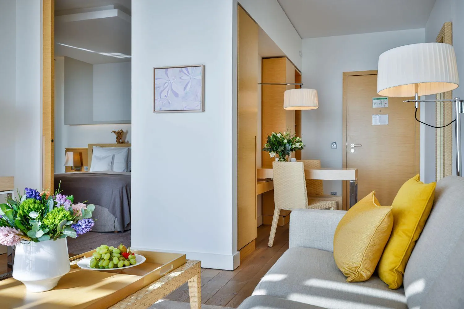 Bed in BUDERSAND Hotel - Golf & Spa - Sylt