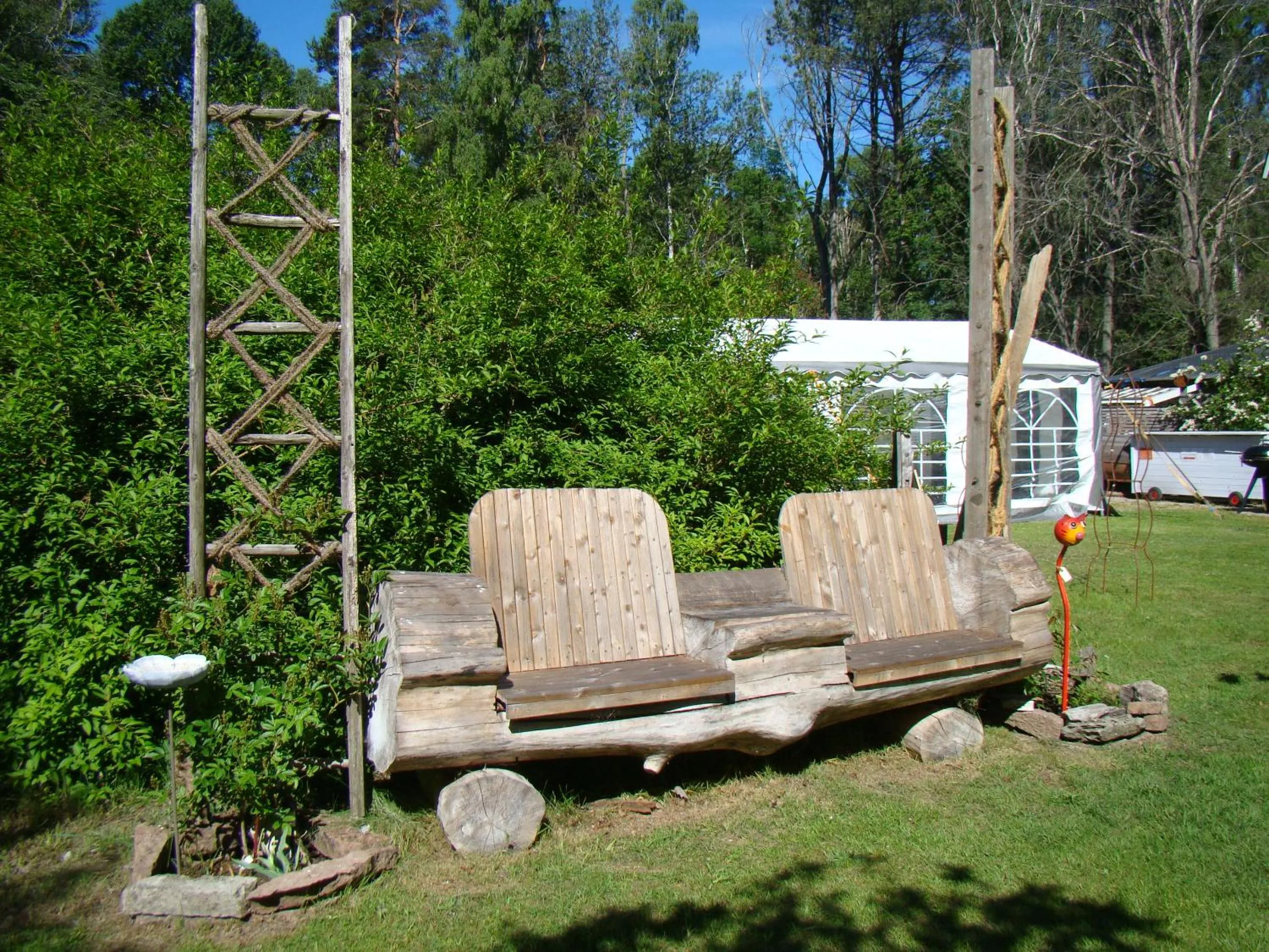 Garden in ÖlandsRo B&B
