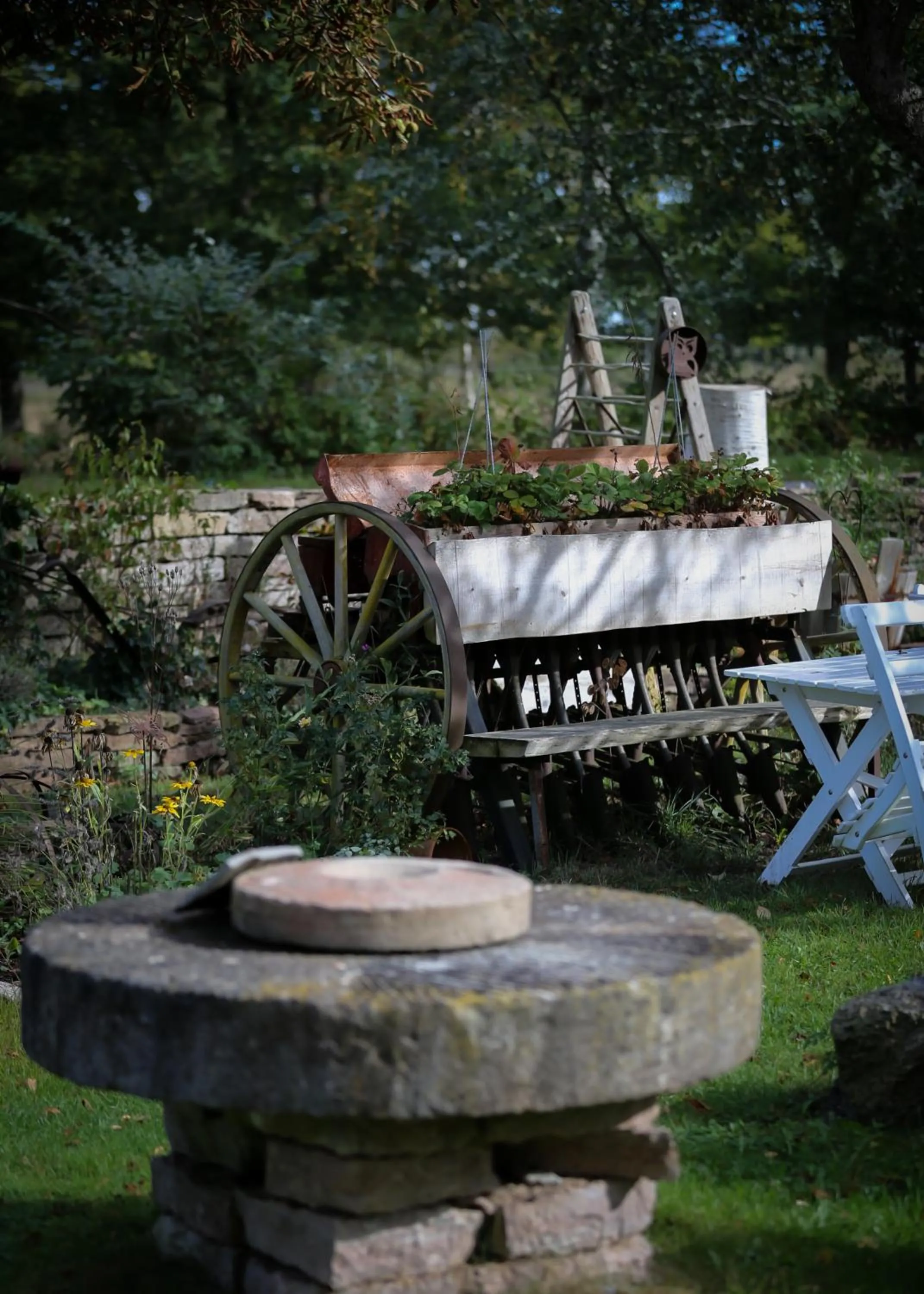 Garden in ÖlandsRo B&B