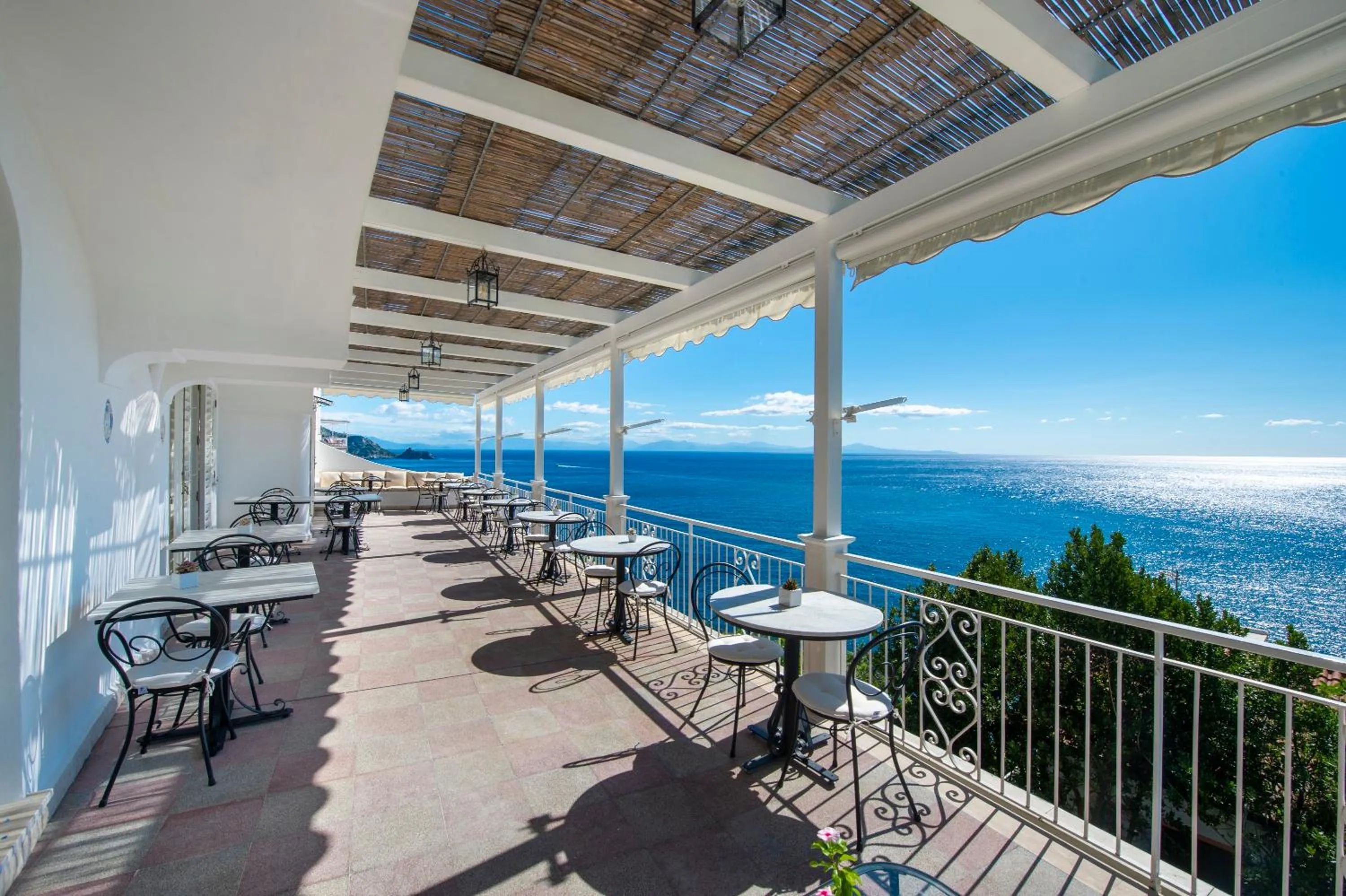 Balcony/Terrace in Maresca Hotel Praiano