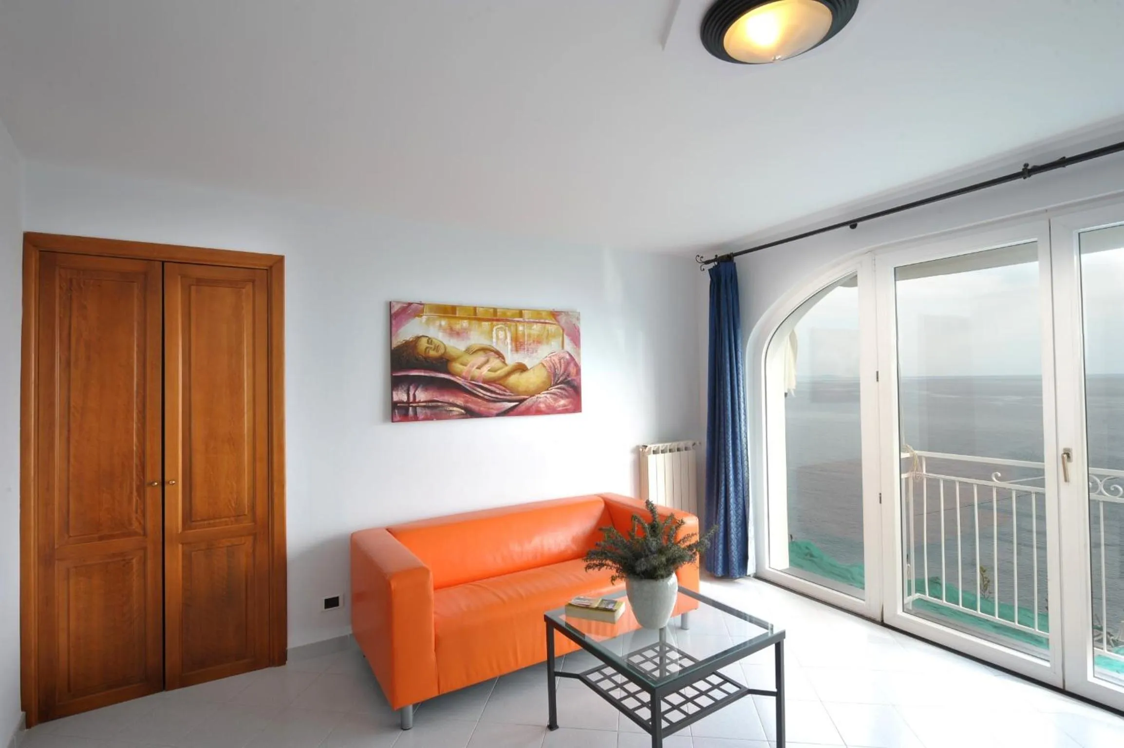 Bed in Maresca Hotel Praiano