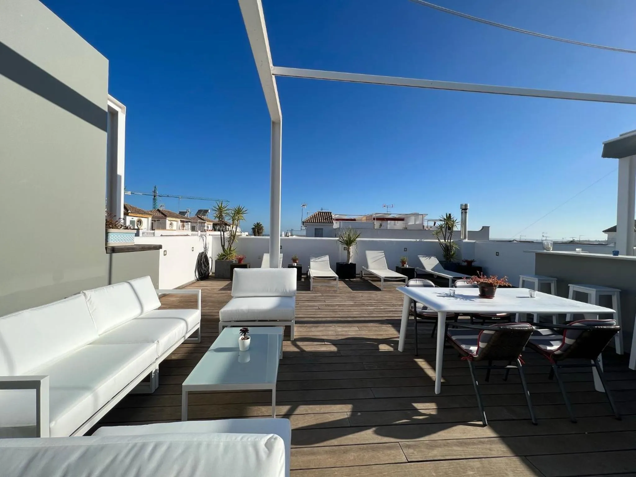 Balcony/Terrace in Chipibeach B&B, Hostal Boutique