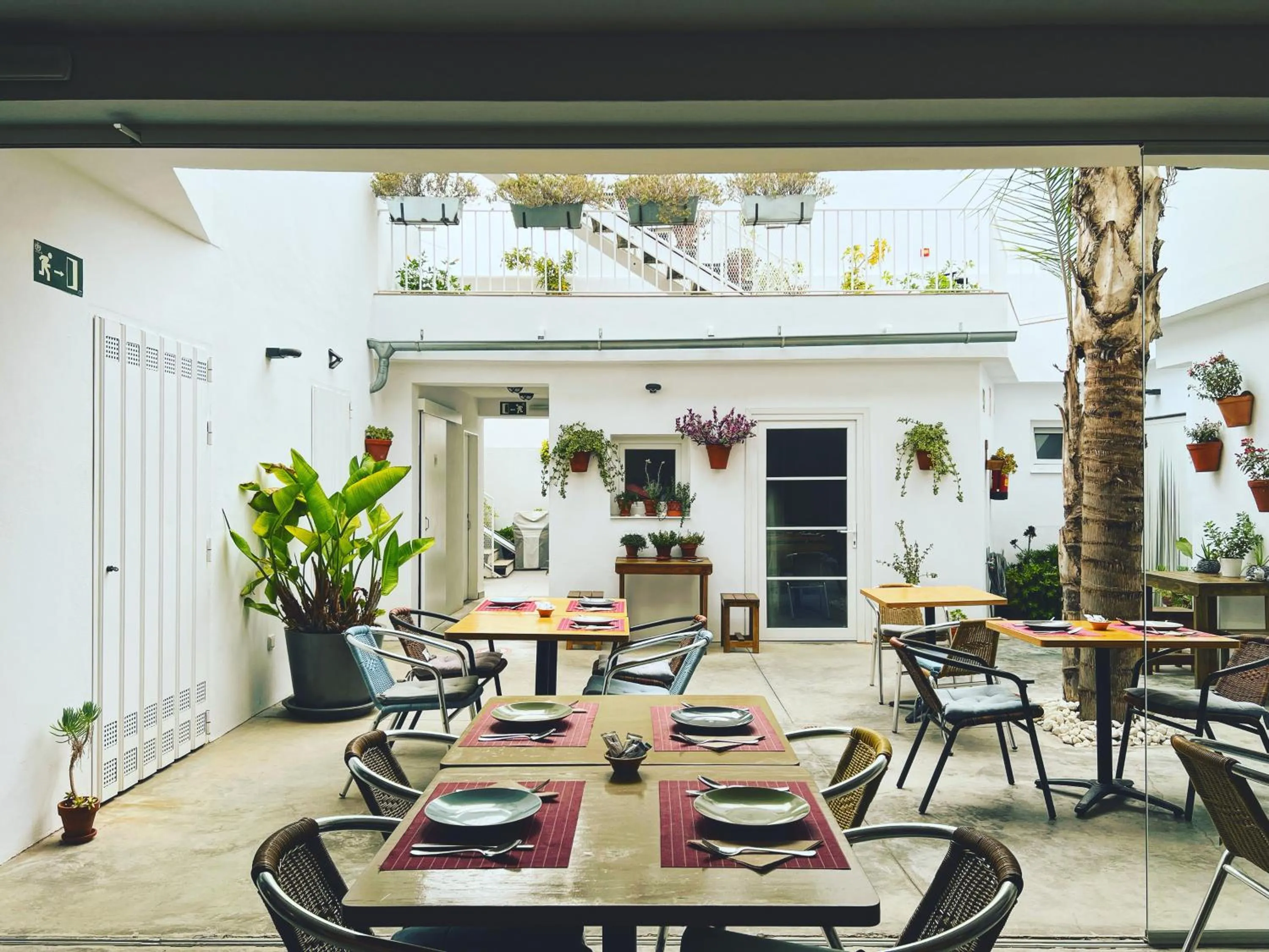 Patio in Chipibeach B&B, Hostal Boutique