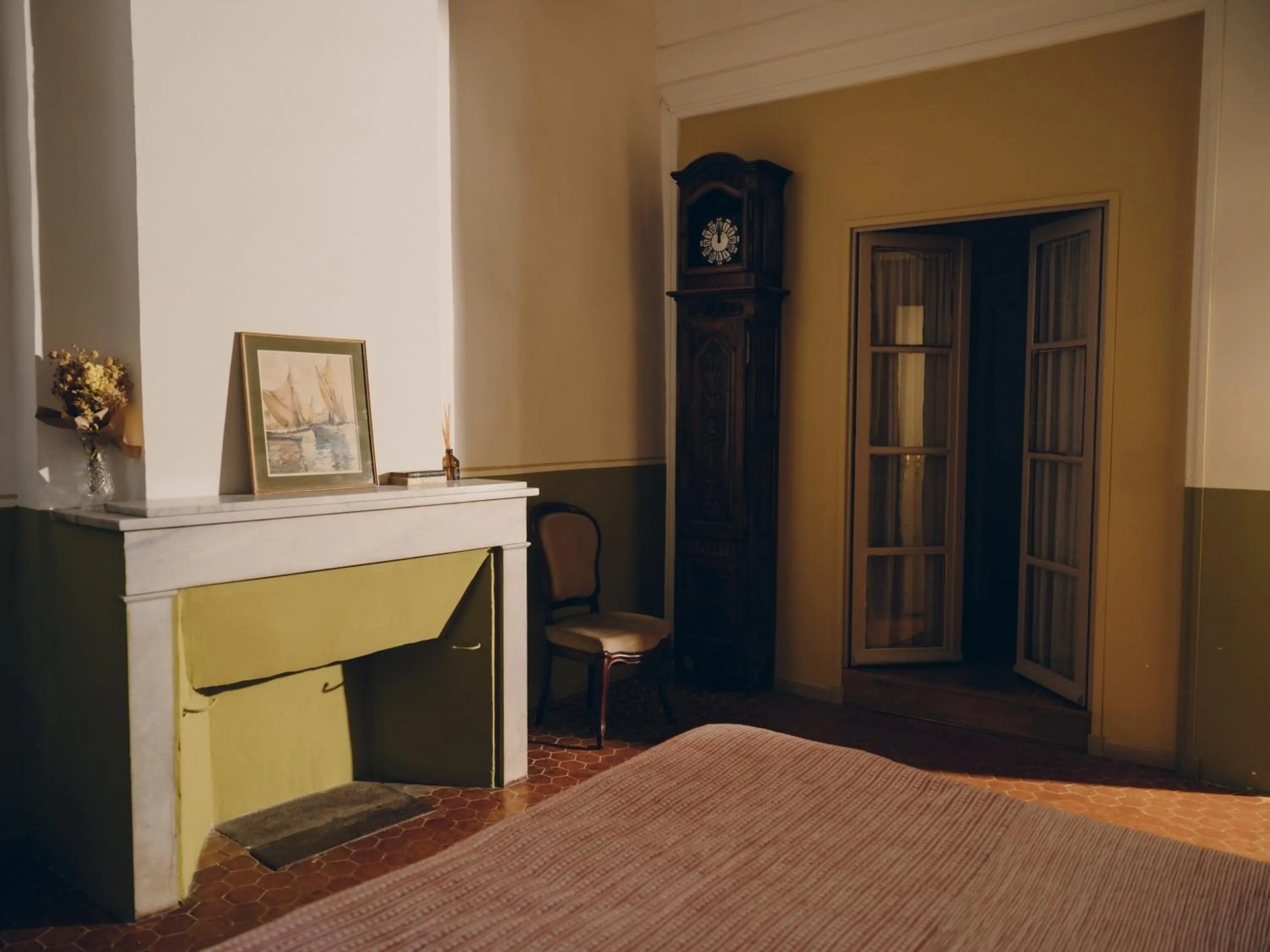 Bed in La Maison d'Odette