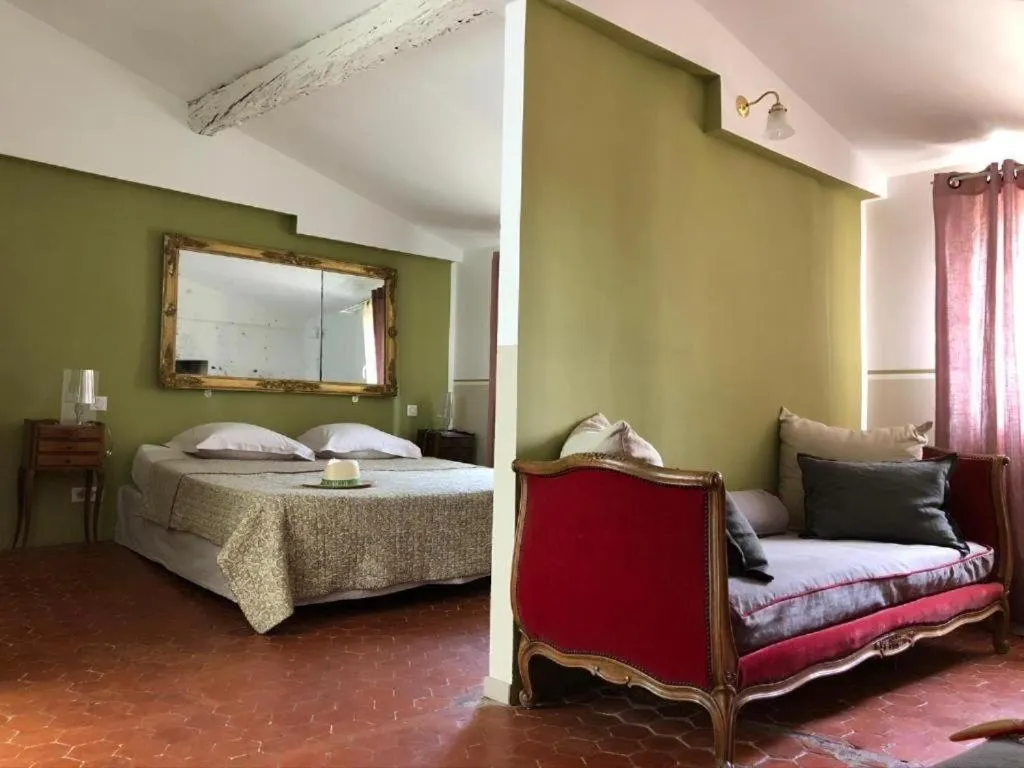 Bed in La Maison d'Odette