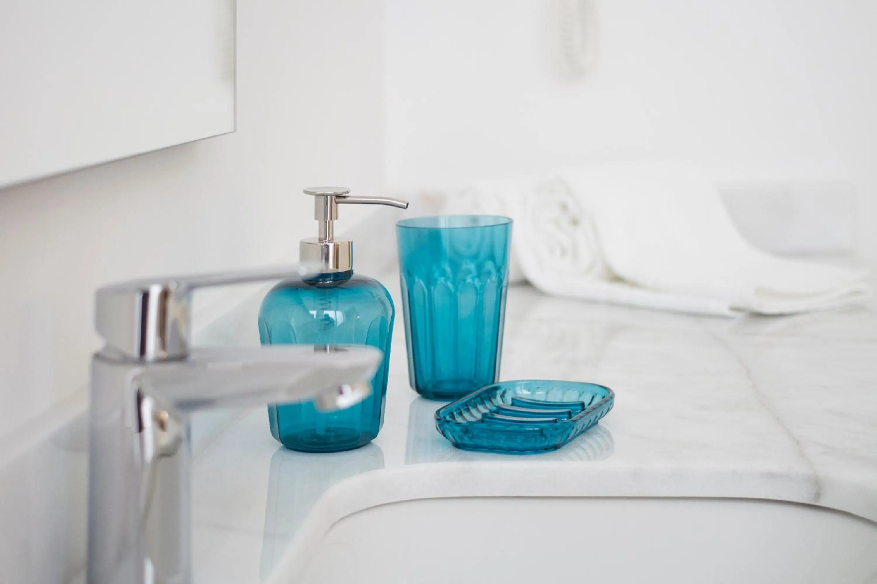 Bathroom, Bed in Residenza Dutzu - Aparthotel Leiria