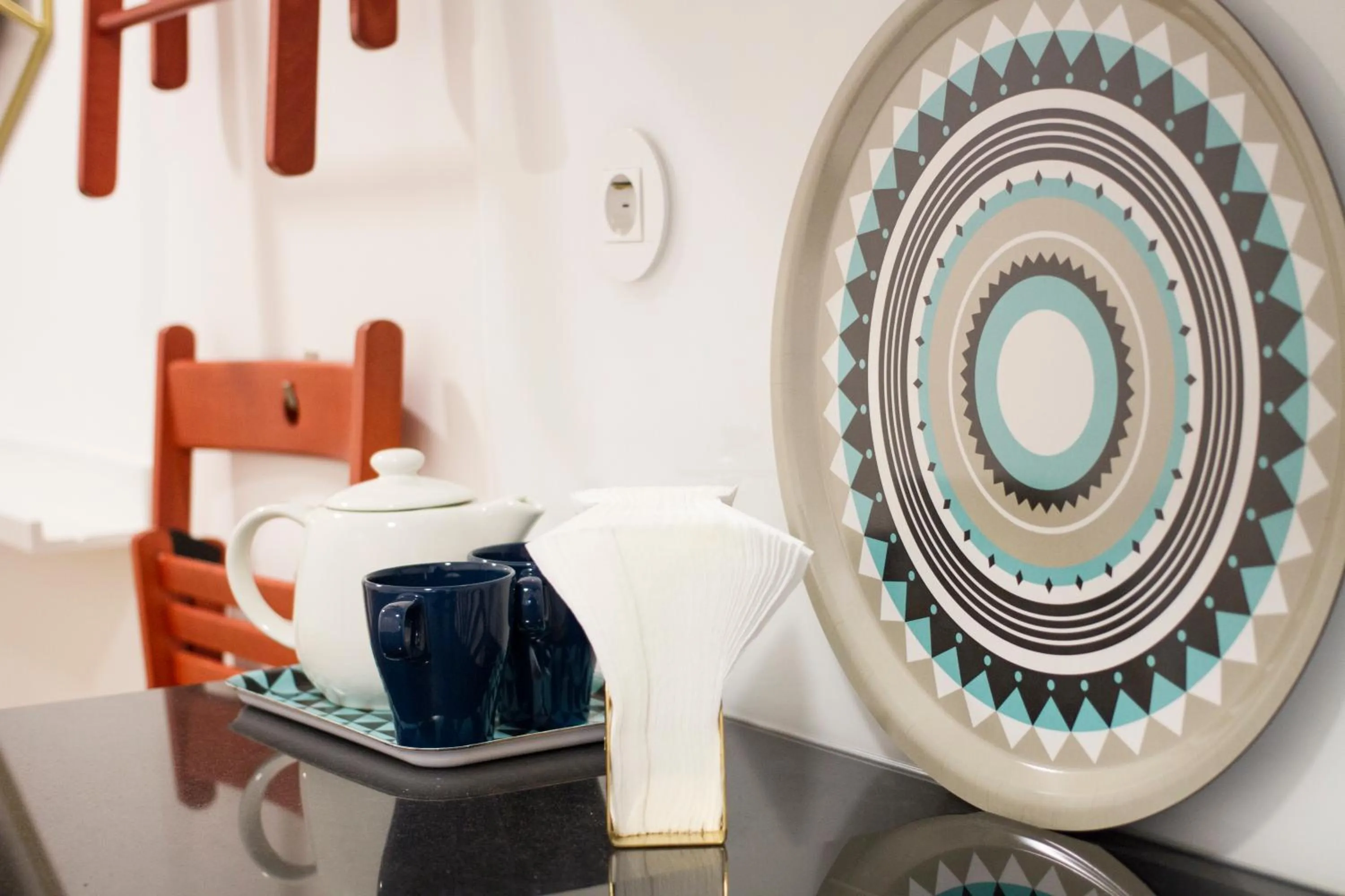 Coffee/tea facilities in Residenza Dutzu - Aparthotel Leiria