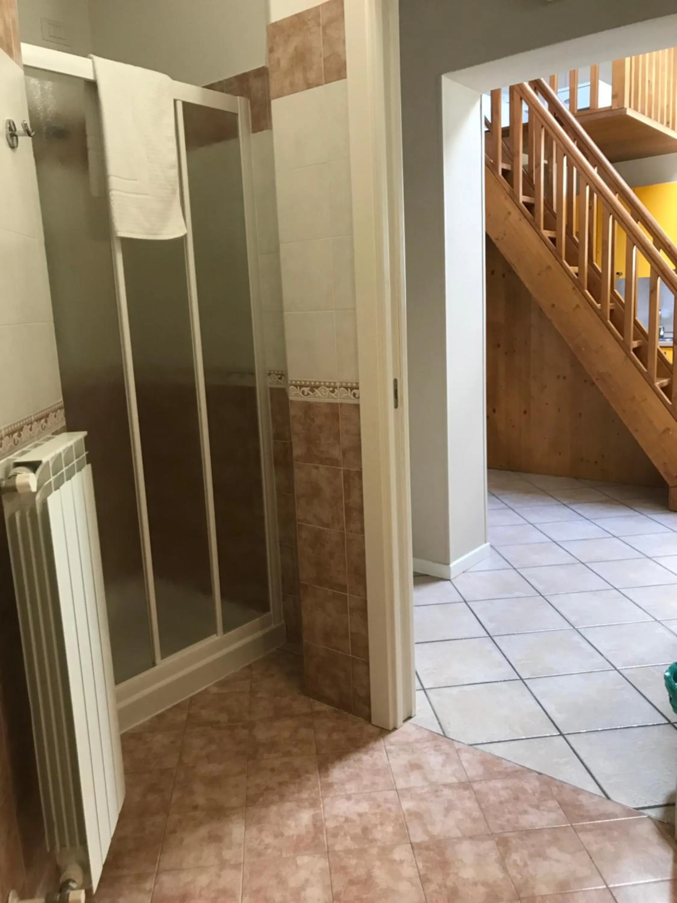 Shower in Flowers Apartments