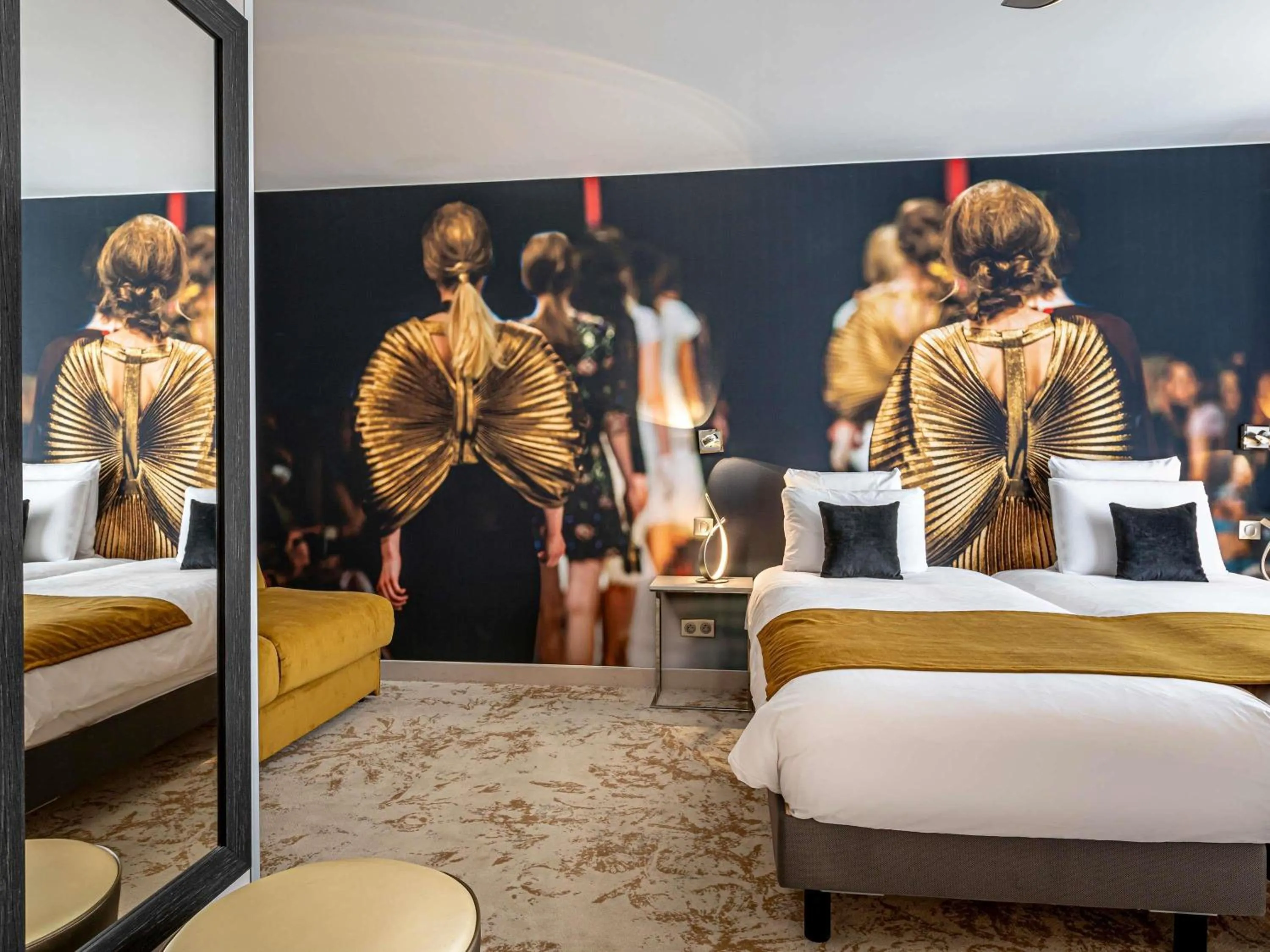 Bedroom, Bed in Mercure Paris Place d'Italie