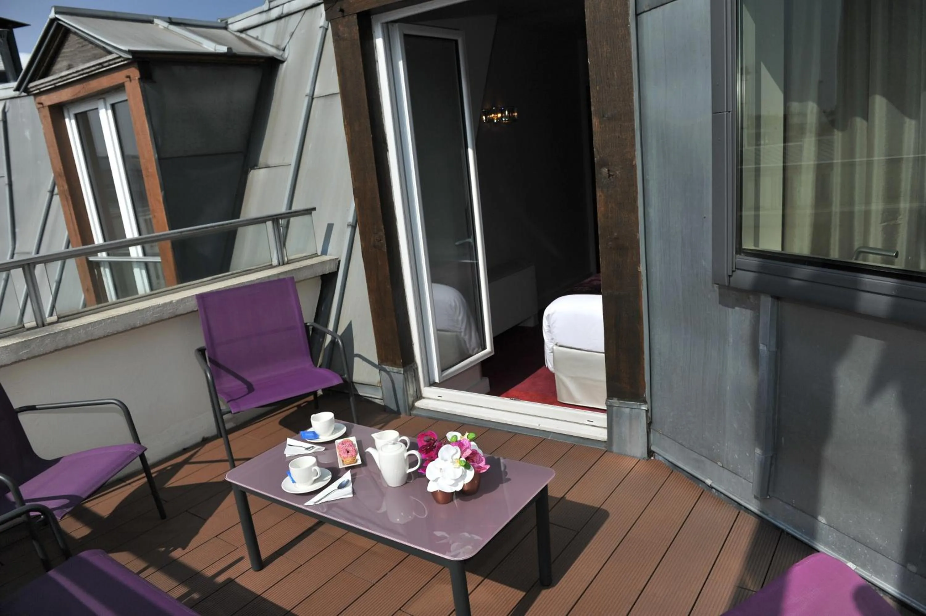 Balcony/Terrace in Mercure Paris Place d'Italie