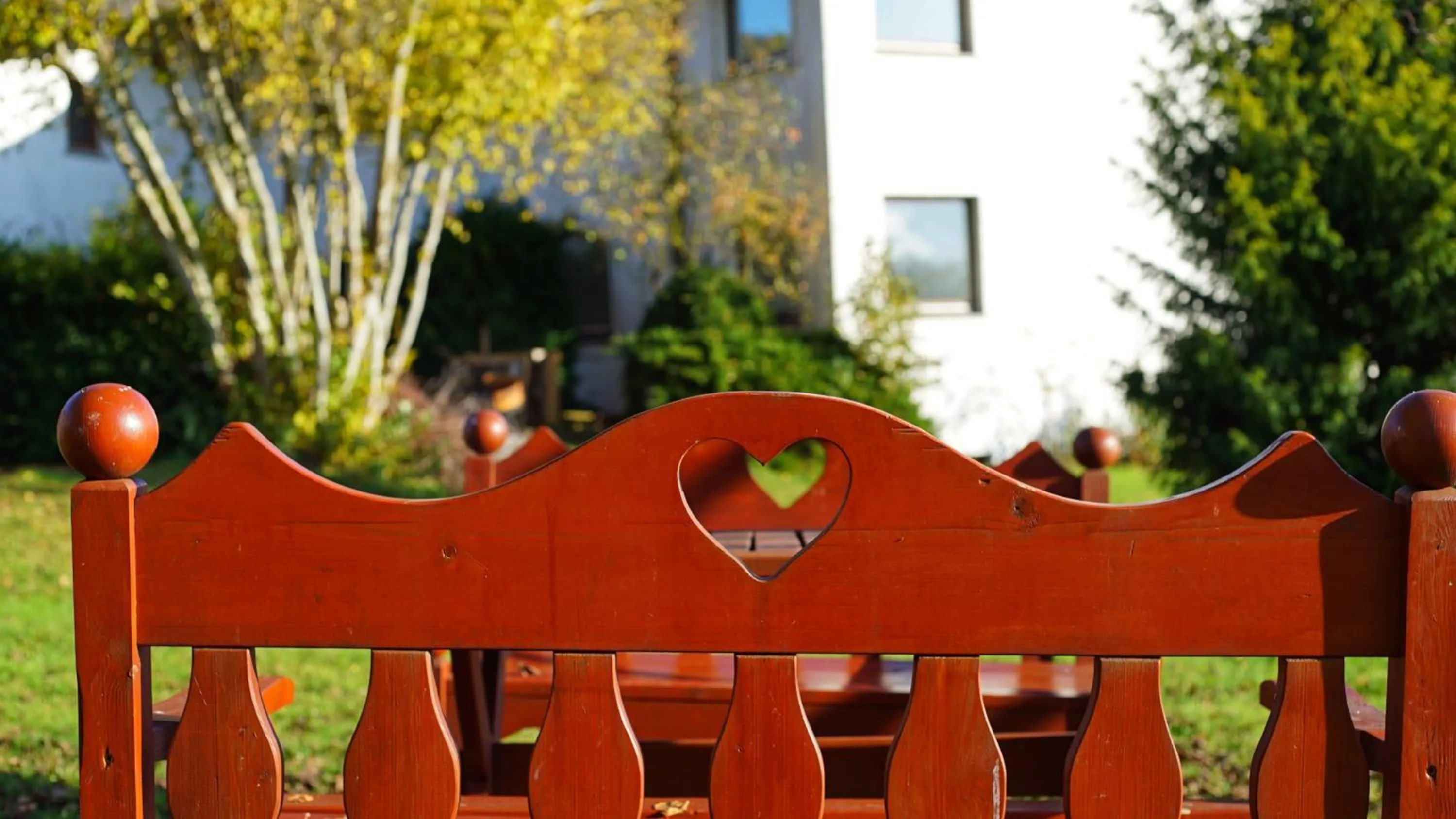 Garden in Hotel Restaurant Sonnenschein