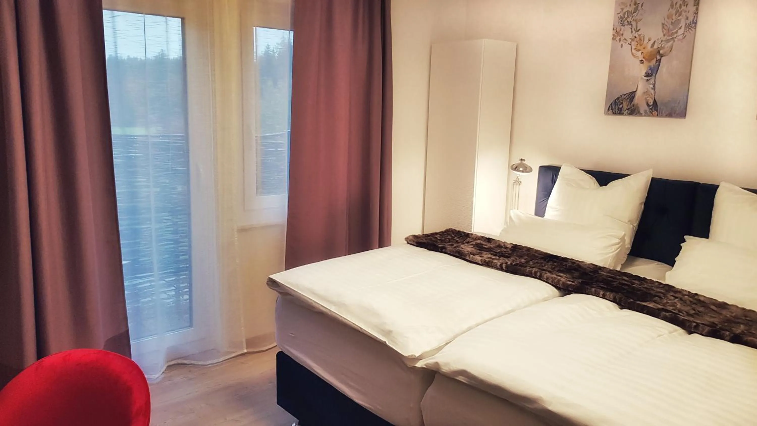 Photo of the whole room, Bed in Hotel Restaurant Sonnenschein