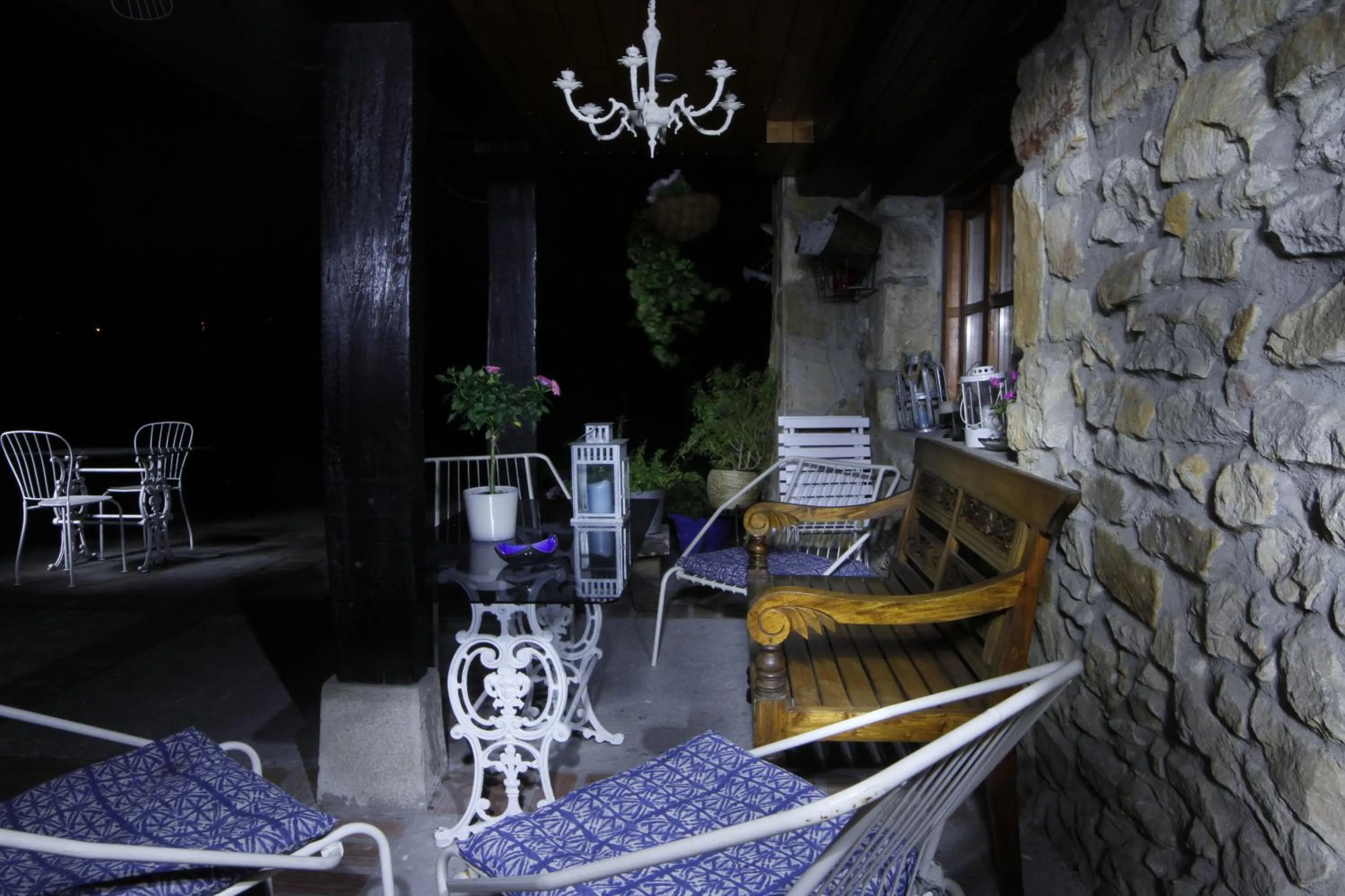 Balcony/Terrace in Agroturismo Ibarra