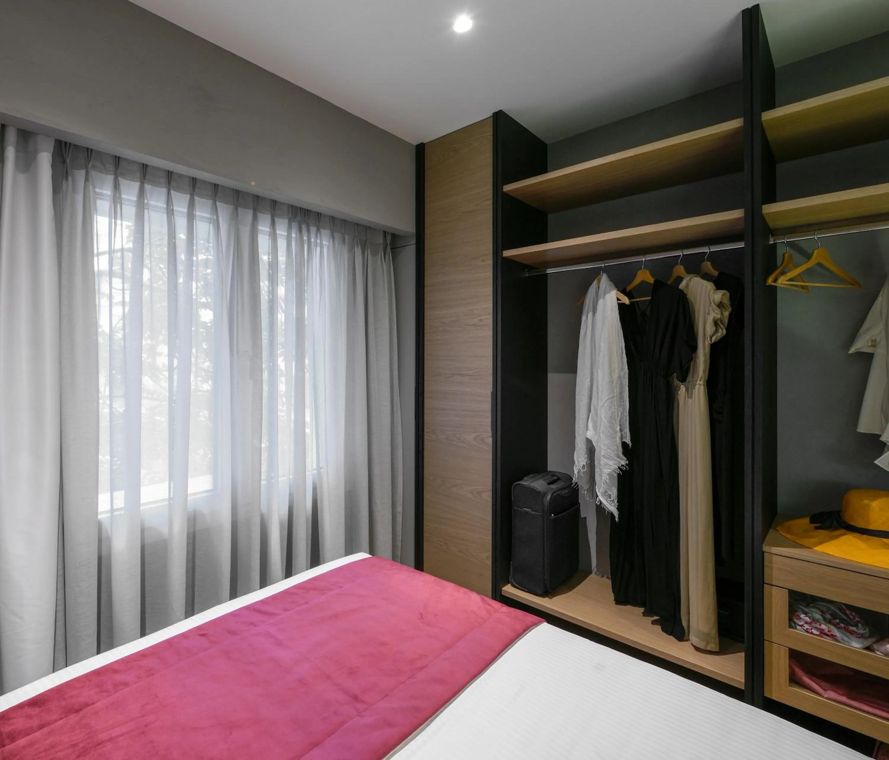 Bed in Olvios Luxury Suites