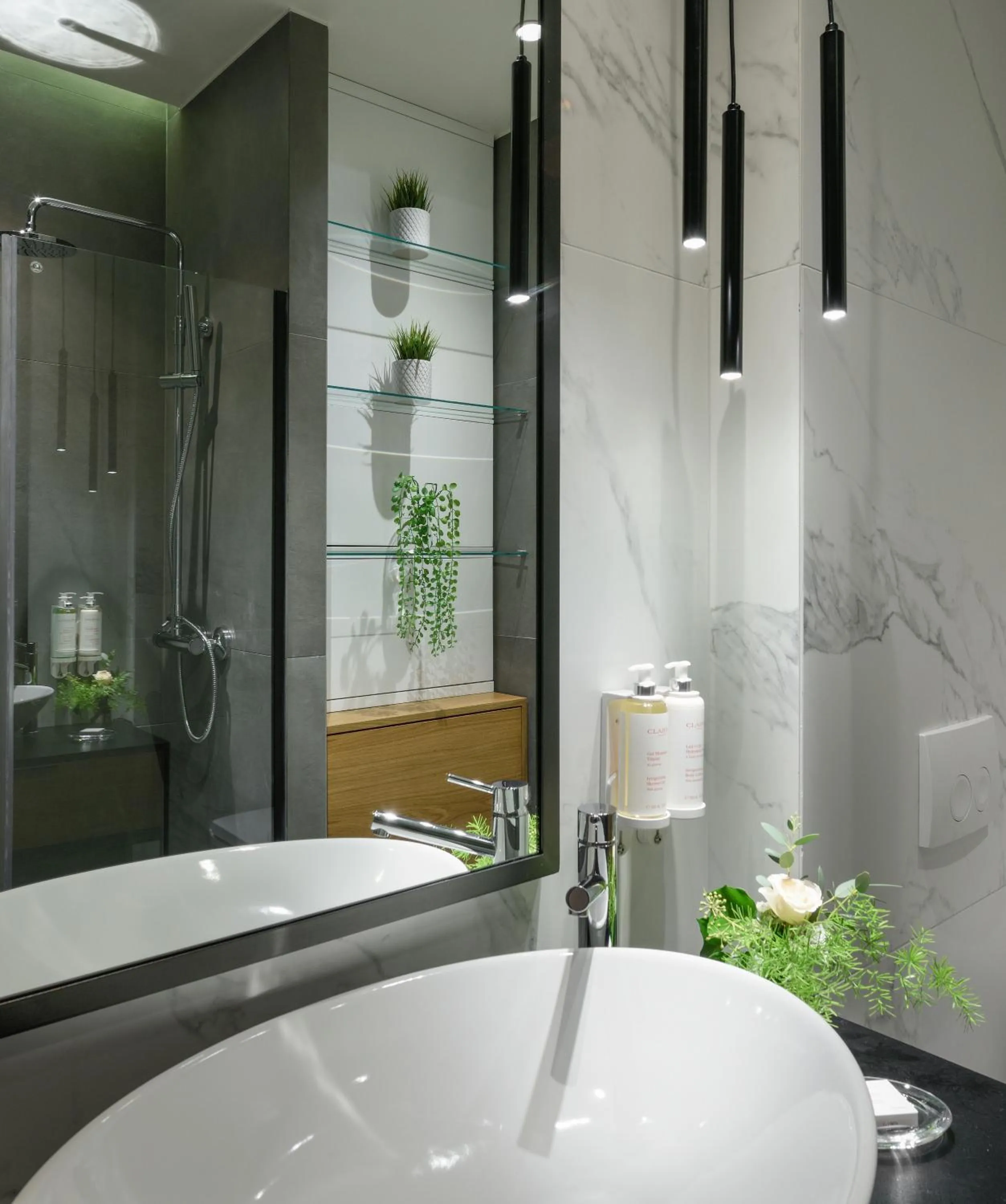 Bathroom in Olvios Luxury Suites