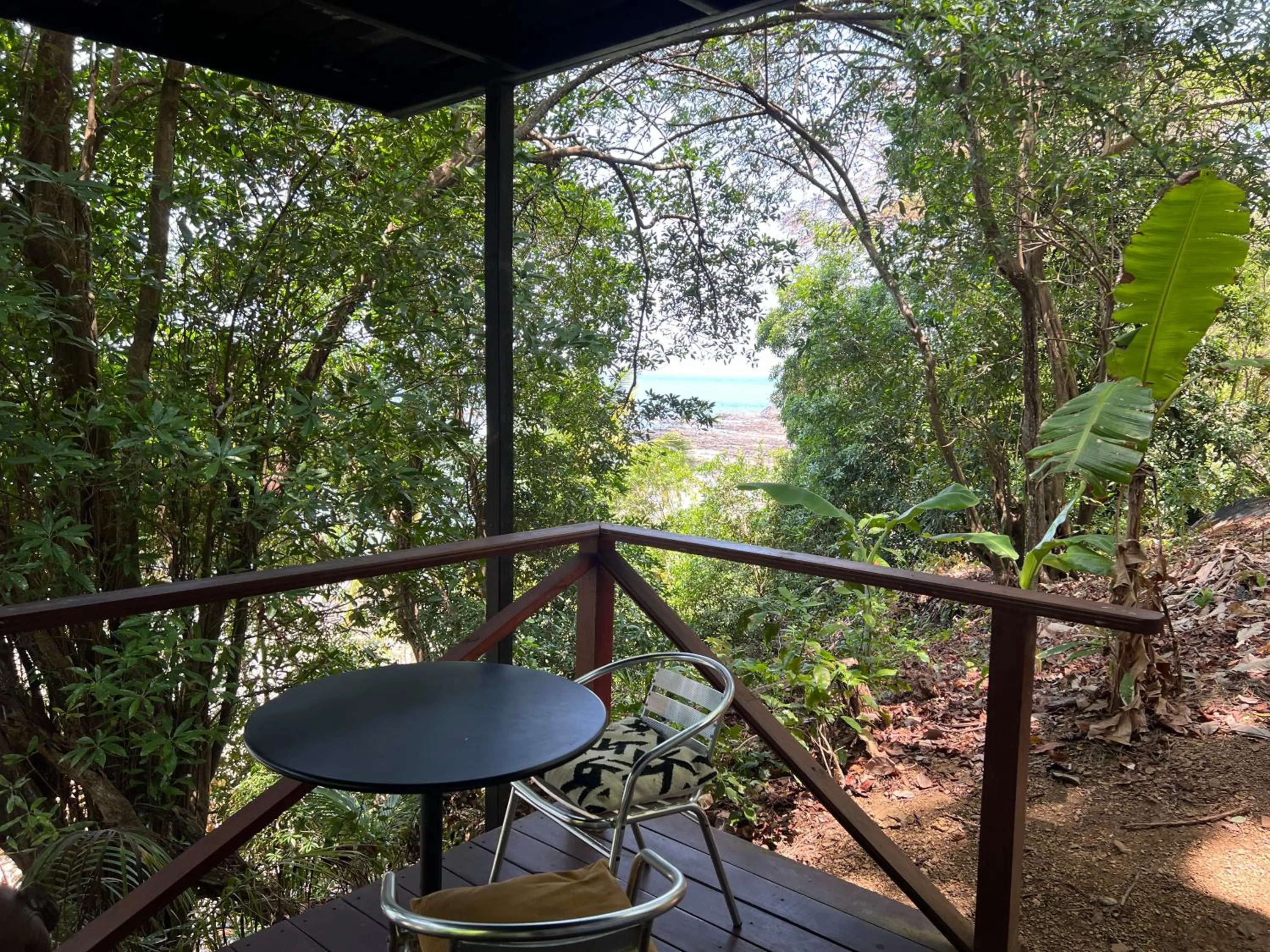 Garden in Saboga Lodge